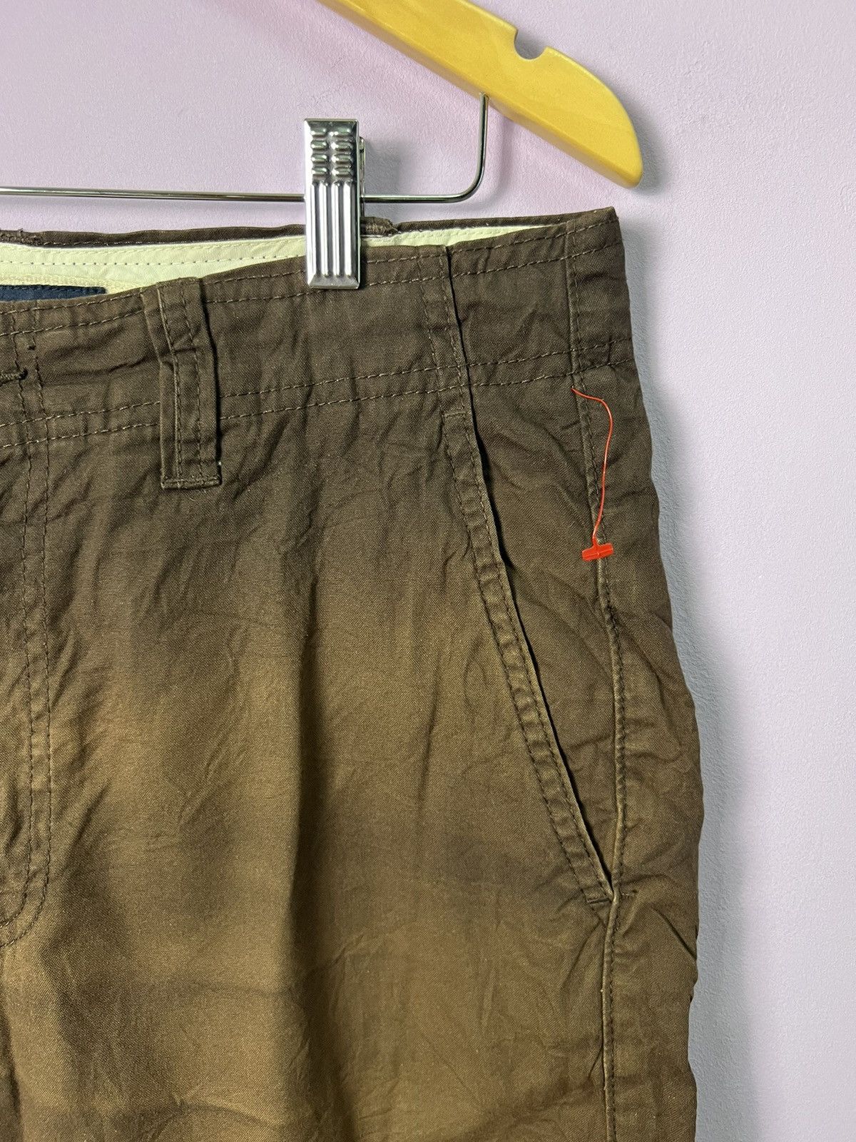 Tommy Hilfiger 🔥Sun Faded Tommy Hilfiger Shorts Khaki Size US 33 - 7 Thumbnail