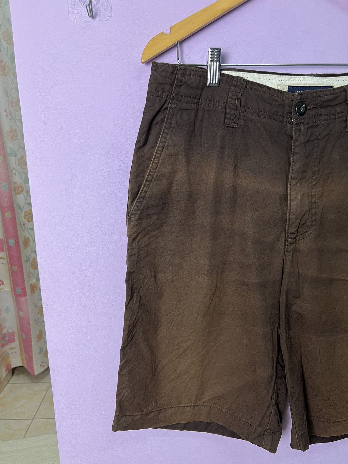 Tommy Hilfiger 🔥Sun Faded Tommy Hilfiger Shorts Khaki Size US 33 - 3 Thumbnail