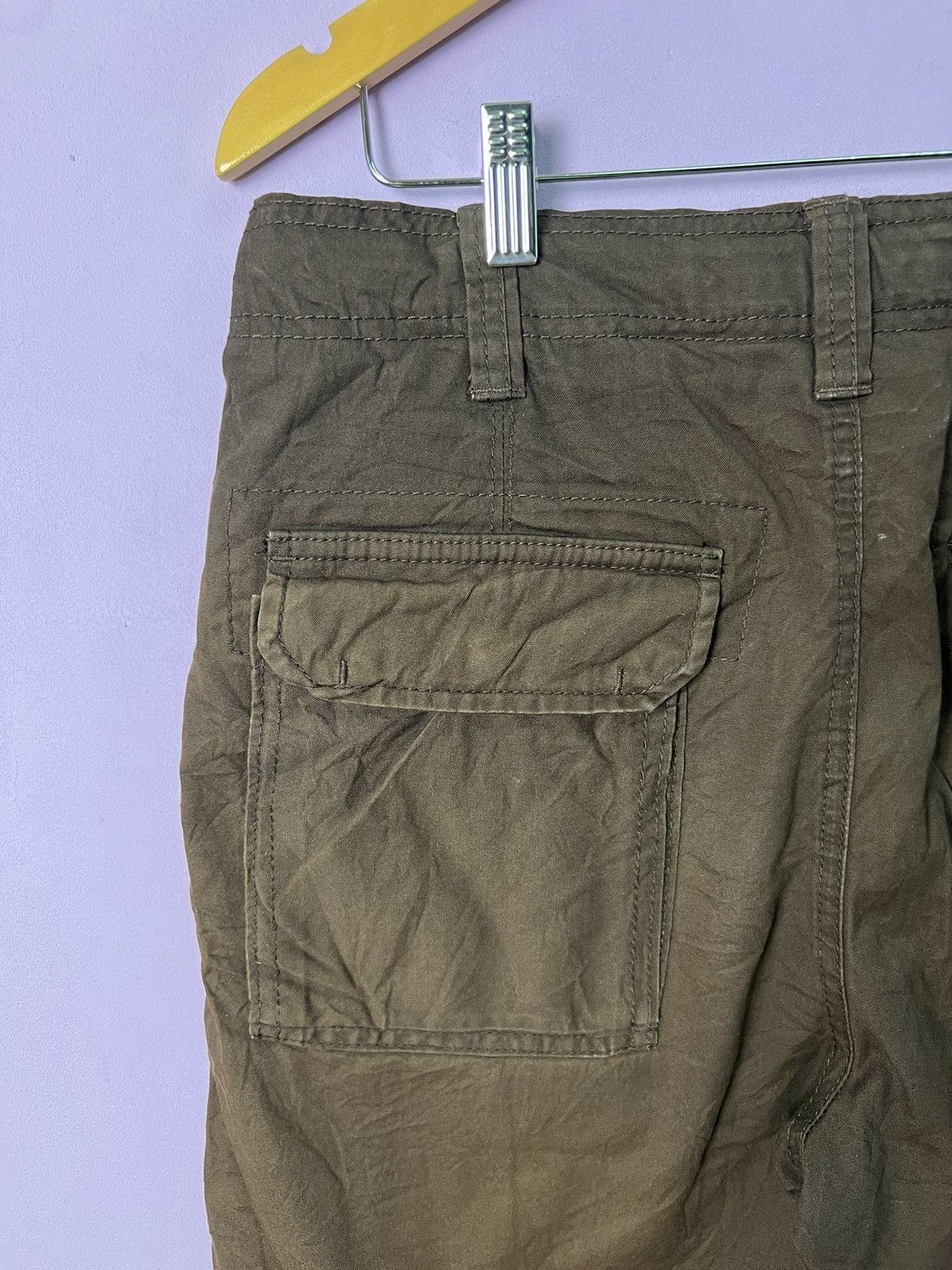 Tommy Hilfiger 🔥Sun Faded Tommy Hilfiger Shorts Khaki Size US 33 - 10 Thumbnail