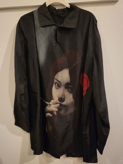 Yohji Yamamoto Yohji Yamamoto Pour Homme Dahlia Smoking Girl Shirt 