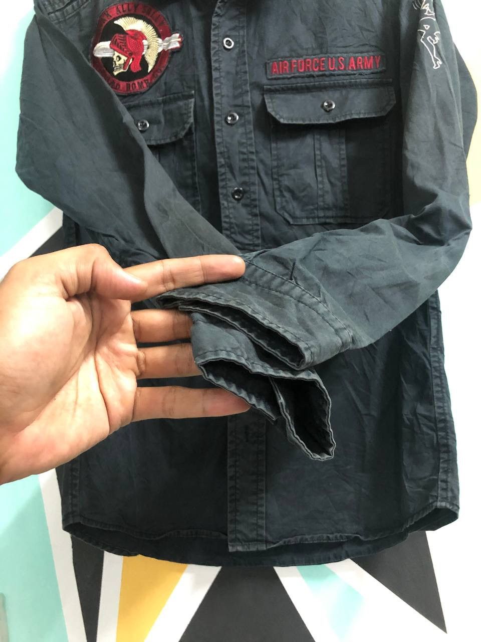 Avirex × Japanese Brand Rare🔥Avirex original patches Button Up Size US M / EU 48-50 / 2 - 6 Thumbnail