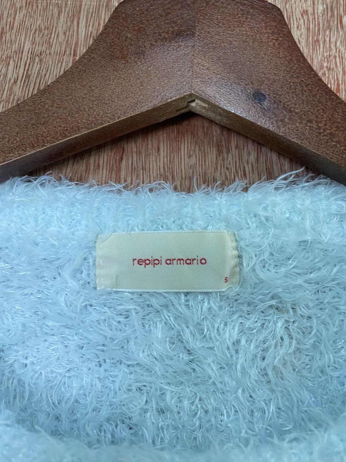 Homespun Knitwear × Japanese Brand × Vintage Repipi Armario Shag Shaggy Fur Mohair Knitwear #B561 Size S / US 4 / IT 40 - 8 Thumbnail