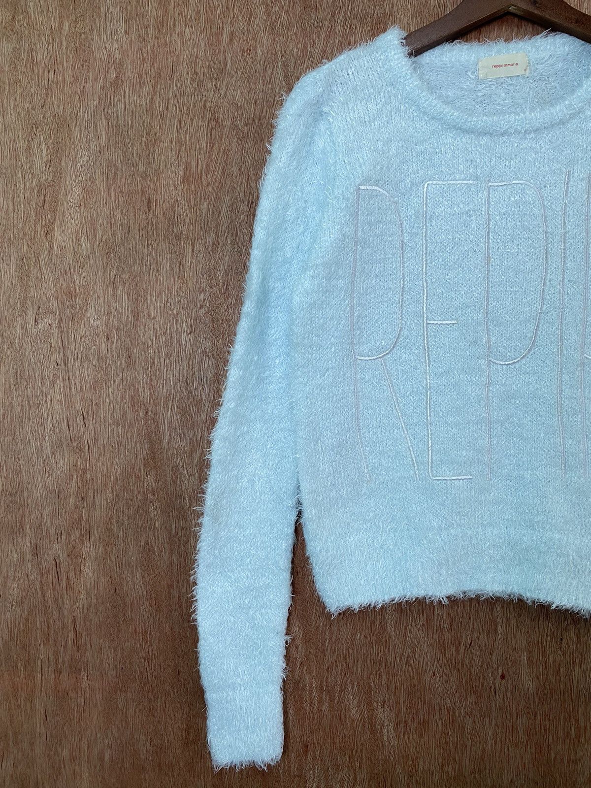 Homespun Knitwear × Japanese Brand × Vintage Repipi Armario Shag Shaggy Fur Mohair Knitwear #B561 Size S / US 4 / IT 40 - 2 Thumbnail