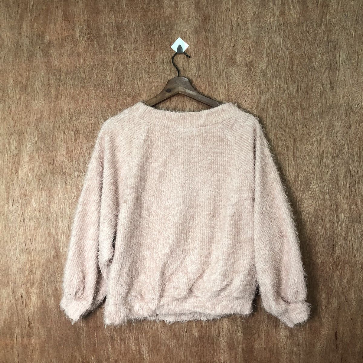 Homespun Knitwear × Japanese Brand Chip Clip Dark Pink Shag Shaggy Fur Mohair Knitwear #6466 Size US M / EU 48-50 / 2 - 9 Thumbnail