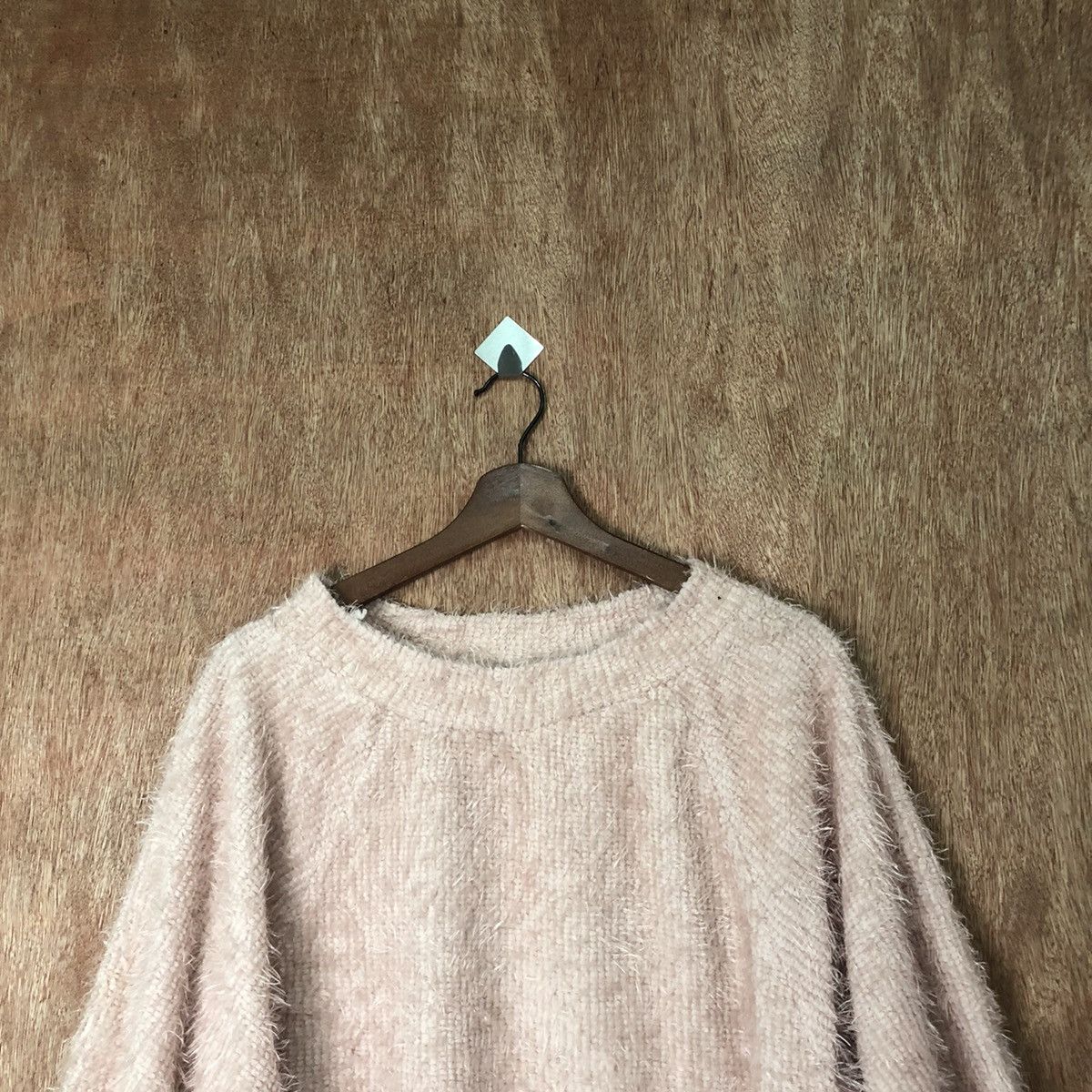 Homespun Knitwear × Japanese Brand Chip Clip Dark Pink Shag Shaggy Fur Mohair Knitwear #6466 Size US M / EU 48-50 / 2 - 2 Thumbnail