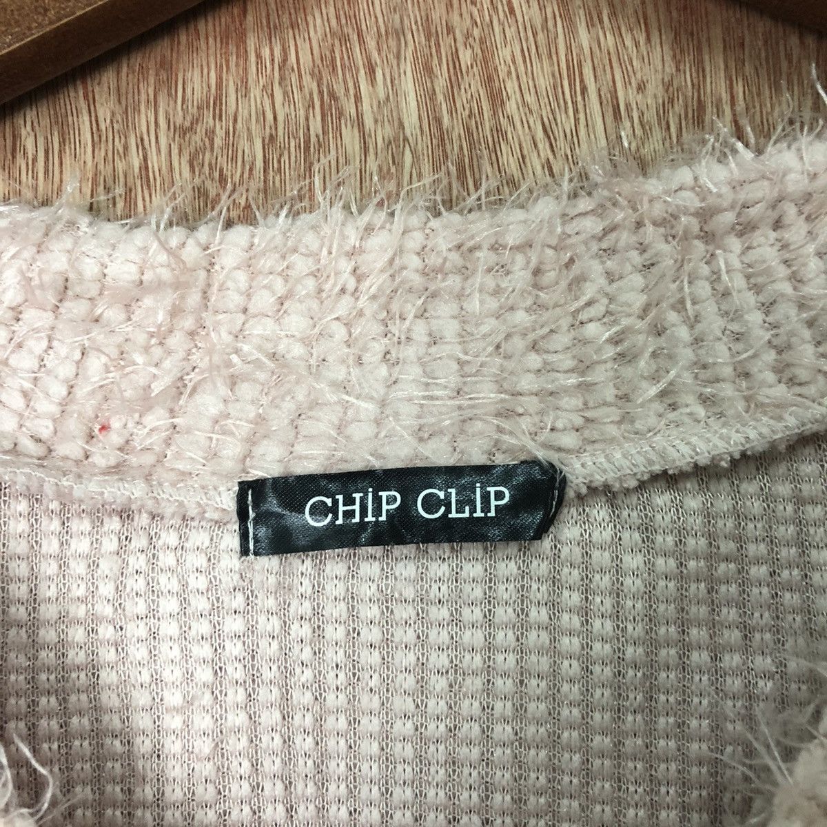 Homespun Knitwear × Japanese Brand Chip Clip Dark Pink Shag Shaggy Fur Mohair Knitwear #6466 Size US M / EU 48-50 / 2 - 7 Thumbnail