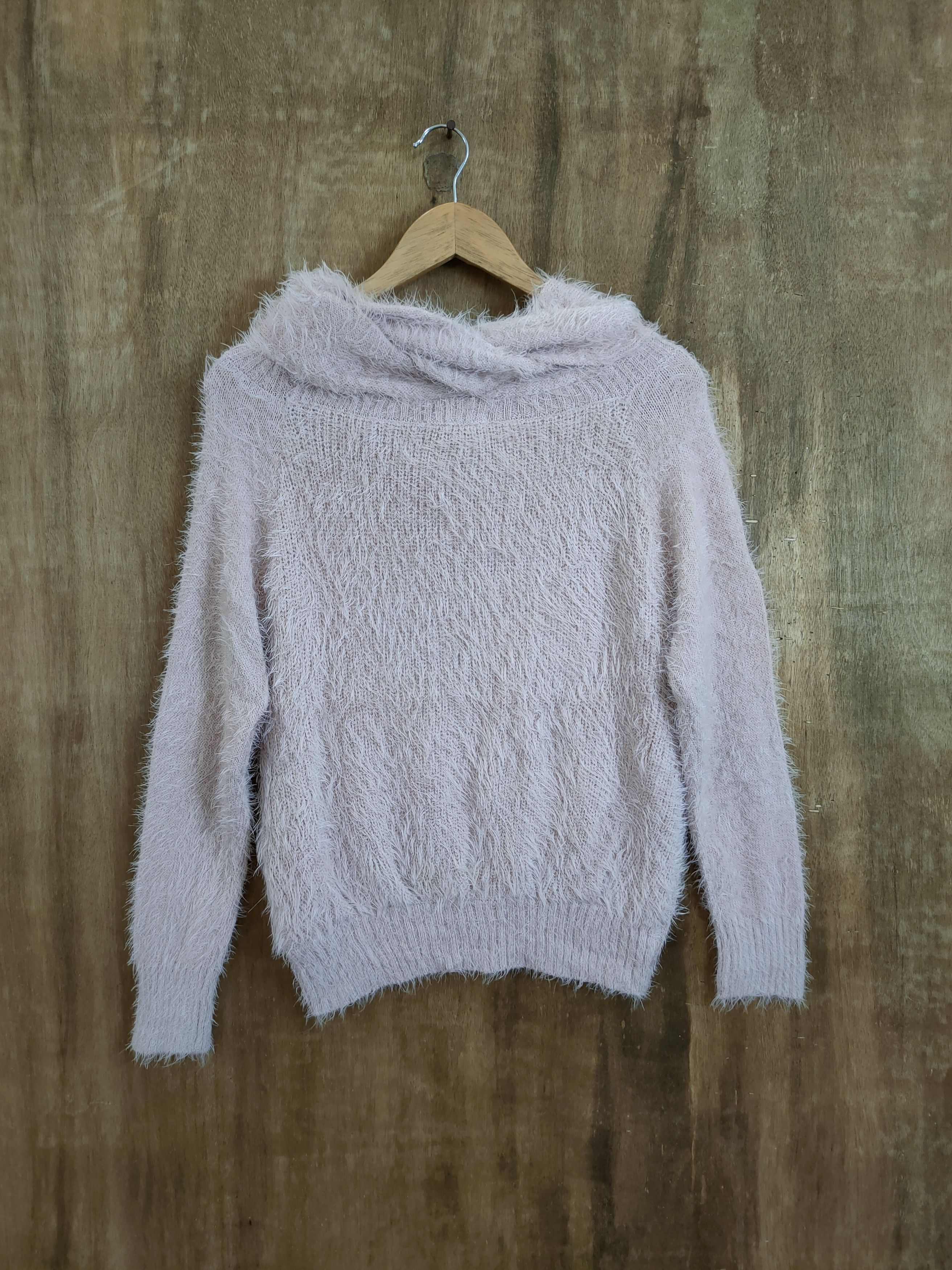 Homespun Knitwear Avan Lily Mohair shag shaggy soft fur knitwear #46-915 Size S / US 4 / IT 40 - 7 Thumbnail