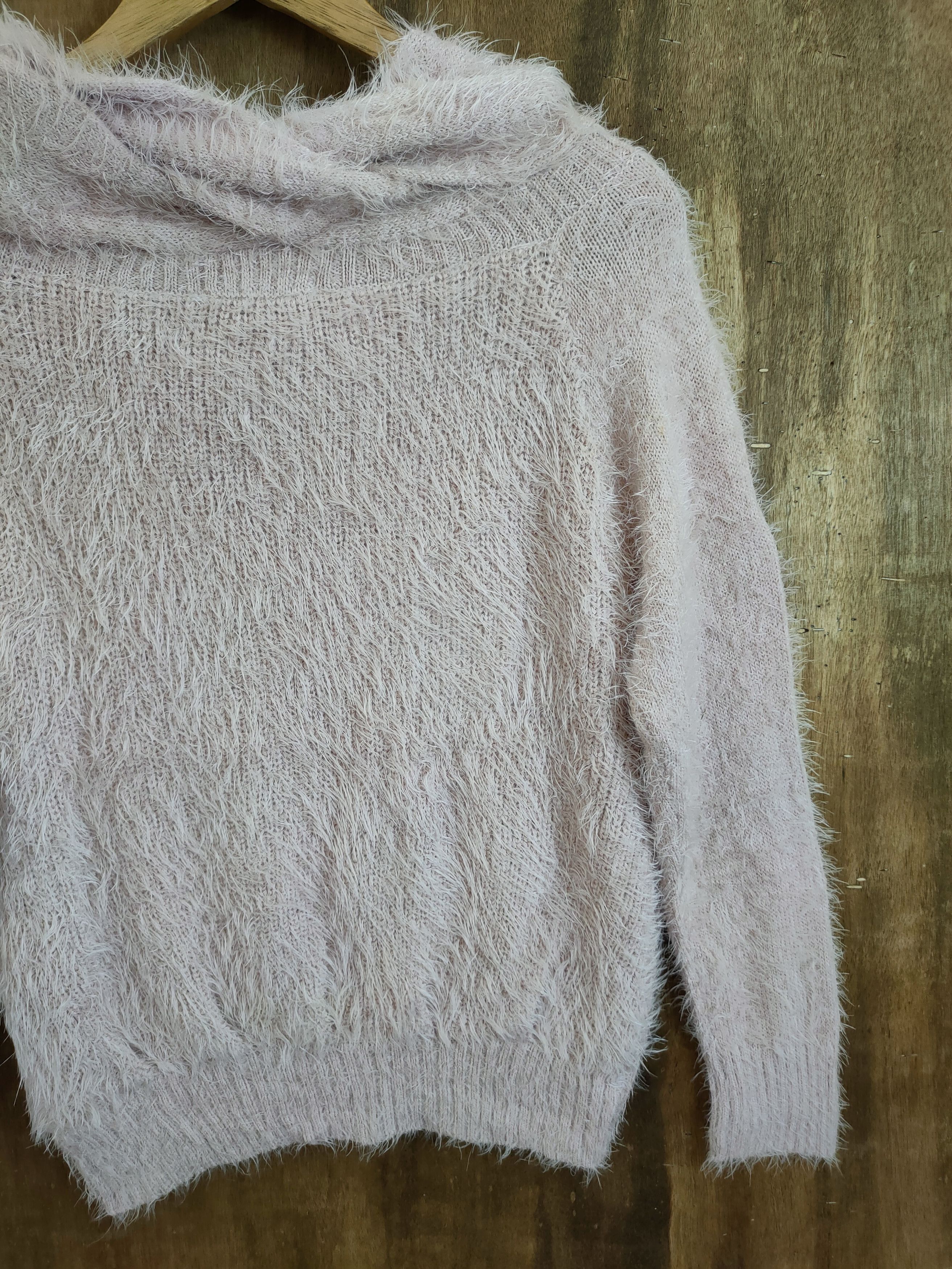 Homespun Knitwear Avan Lily Mohair shag shaggy soft fur knitwear #46-915 Size S / US 4 / IT 40 - 9 Thumbnail