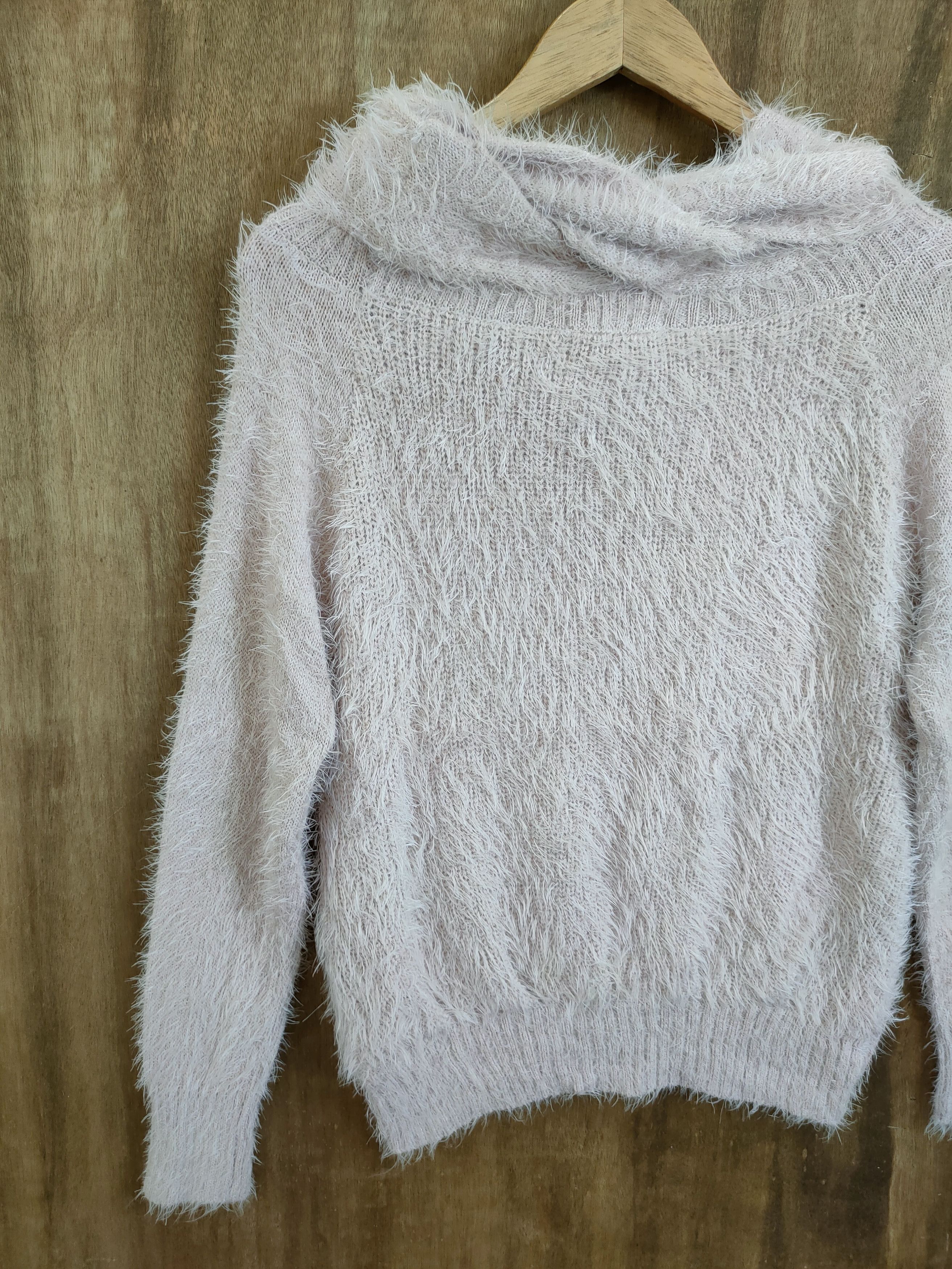 Homespun Knitwear Avan Lily Mohair shag shaggy soft fur knitwear #46-915 Size S / US 4 / IT 40 - 8 Thumbnail