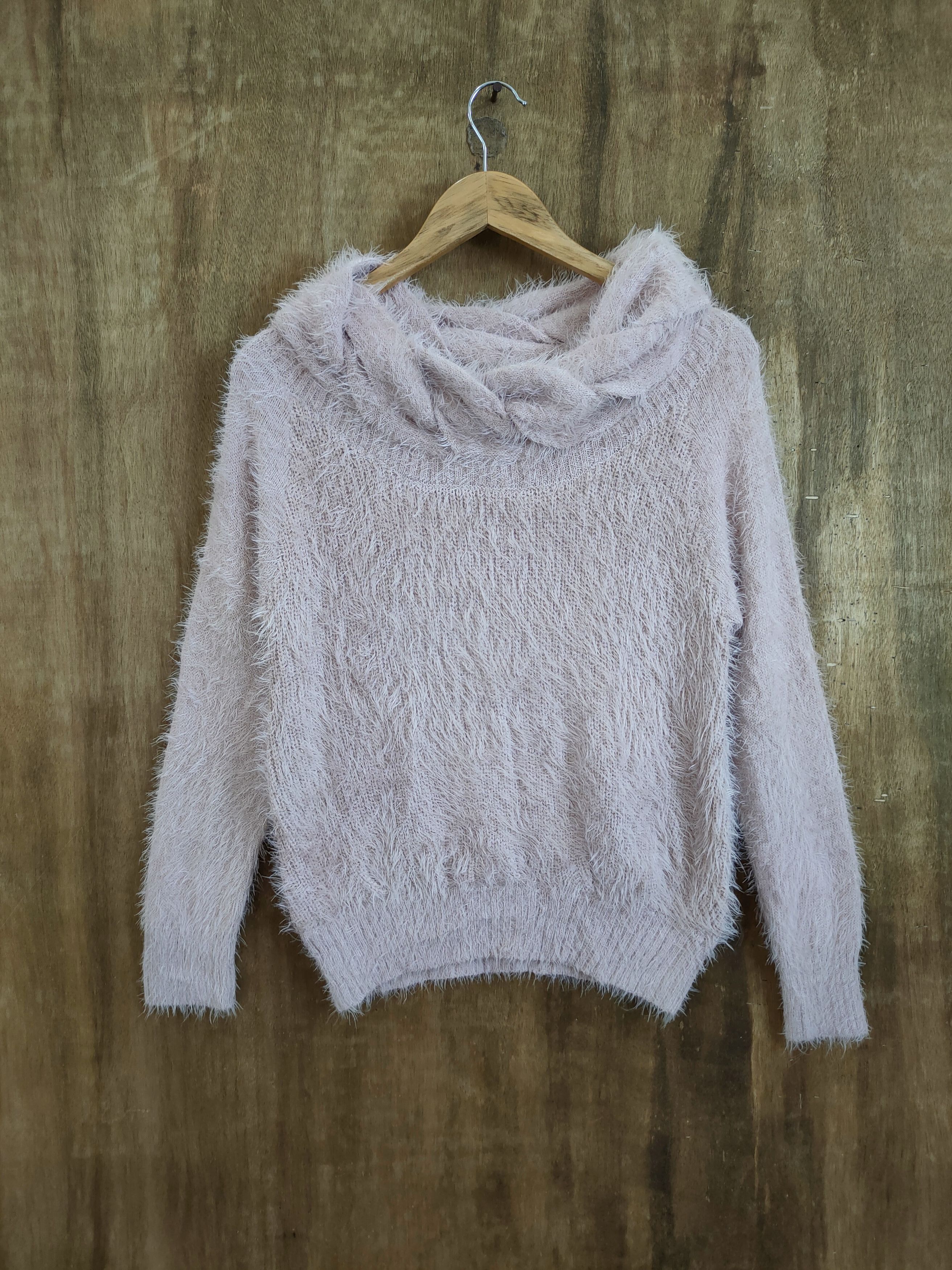 Avan Lily Mohair shag shaggy soft fur knitwear #46-915