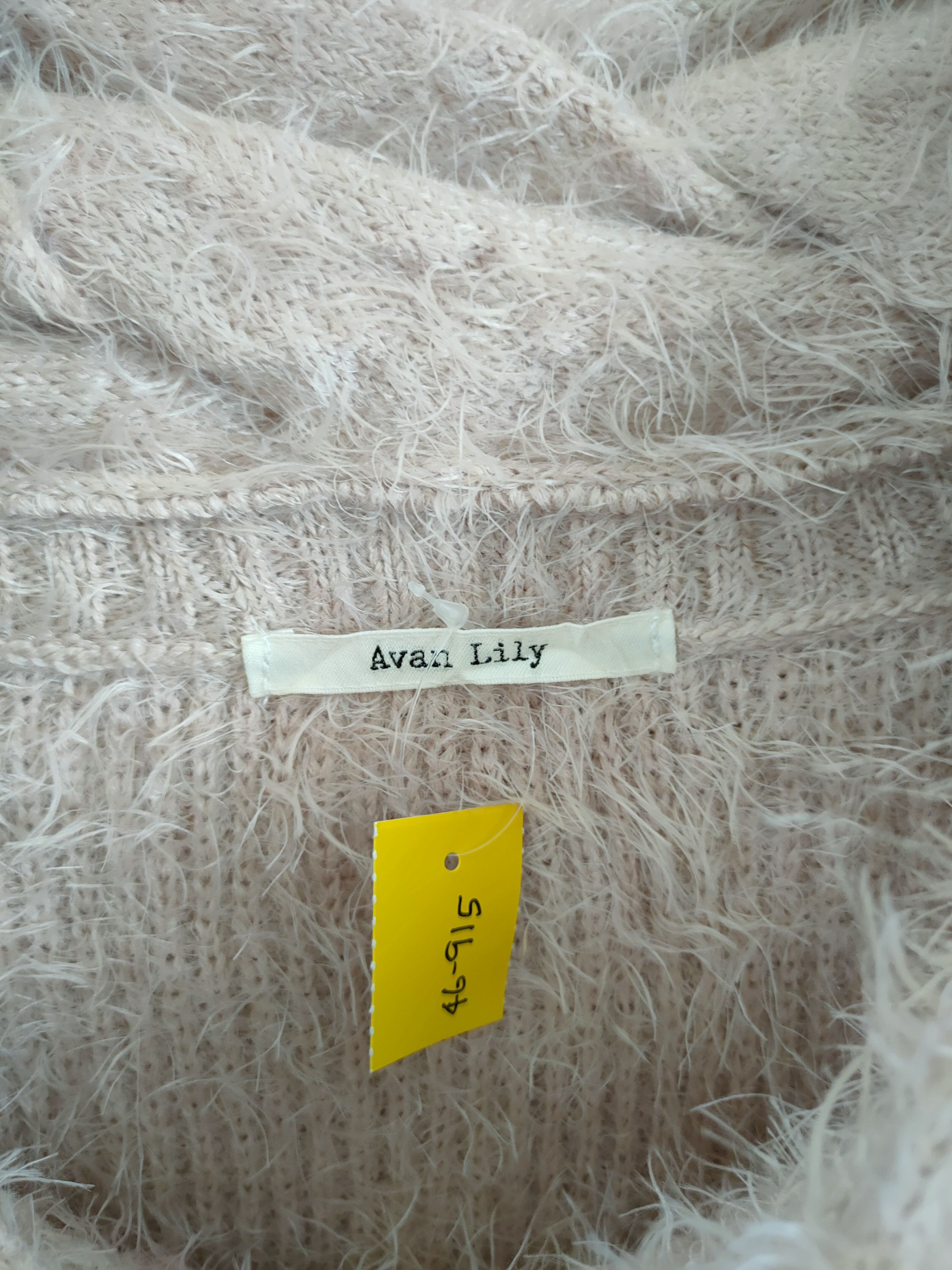 Homespun Knitwear Avan Lily Mohair shag shaggy soft fur knitwear #46-915 Size S / US 4 / IT 40 - 6 Thumbnail
