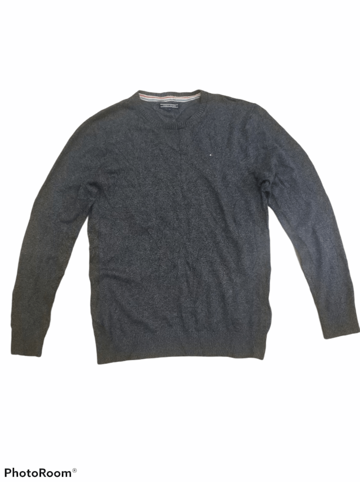 Tommy Hilfiger 🔥Tommy Hilfiger Small Logo Crewneck Sweatshirts Size US S / EU 44-46 / 1 - 1 Thumbnail