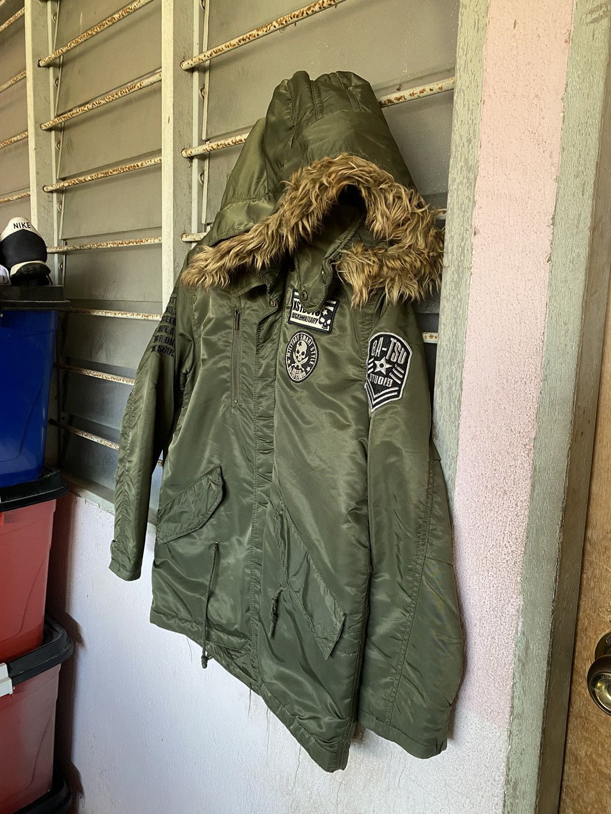 Japanese Brand × Seditionaries BA-TSU STUDIO Parka Jacket Military Style Size M / US 6-8 / IT 42-44 - 3 Thumbnail