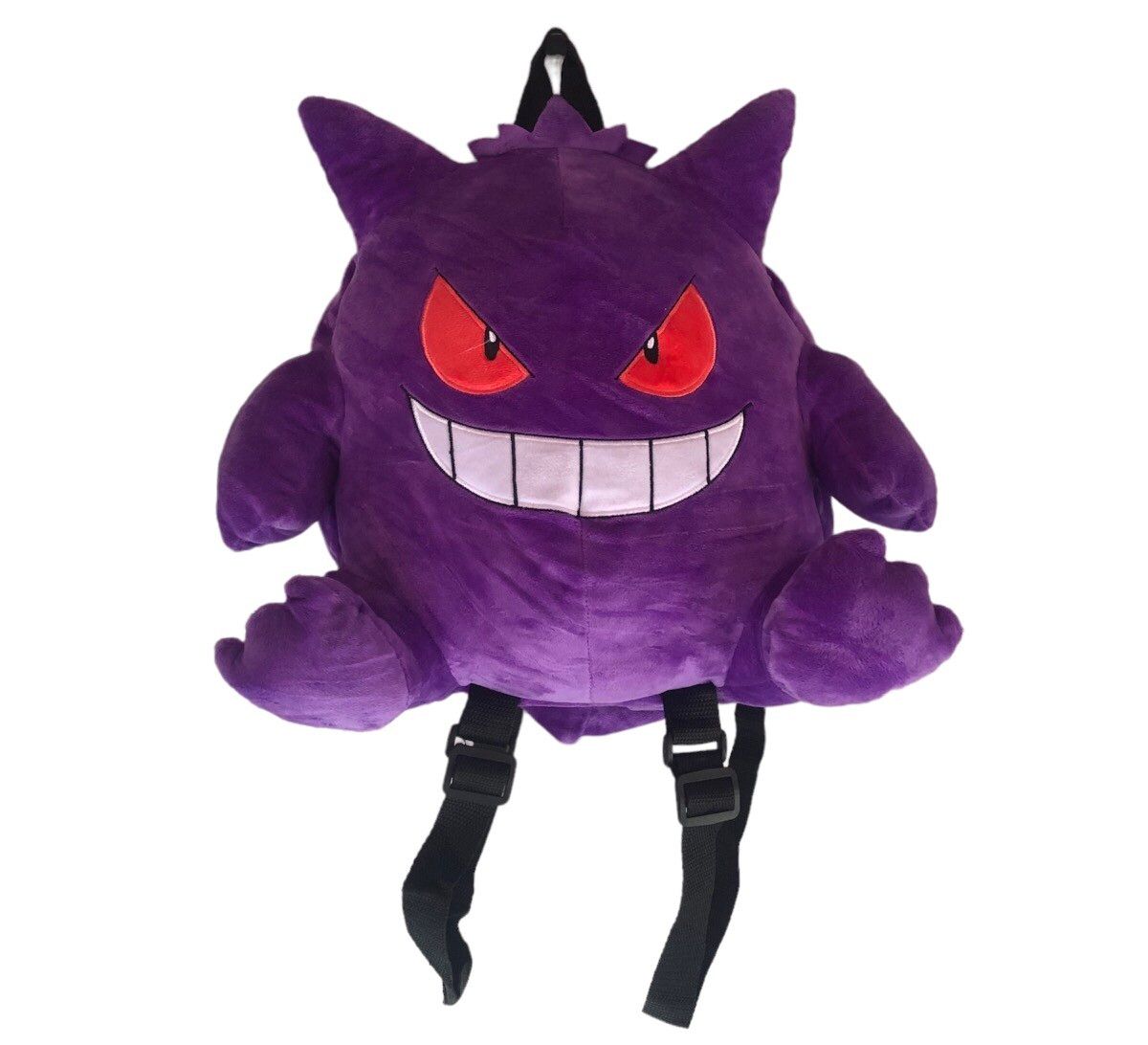 Pre-owned Nintendo X Pokemon Gengar Nitendo Small Bag In Purple