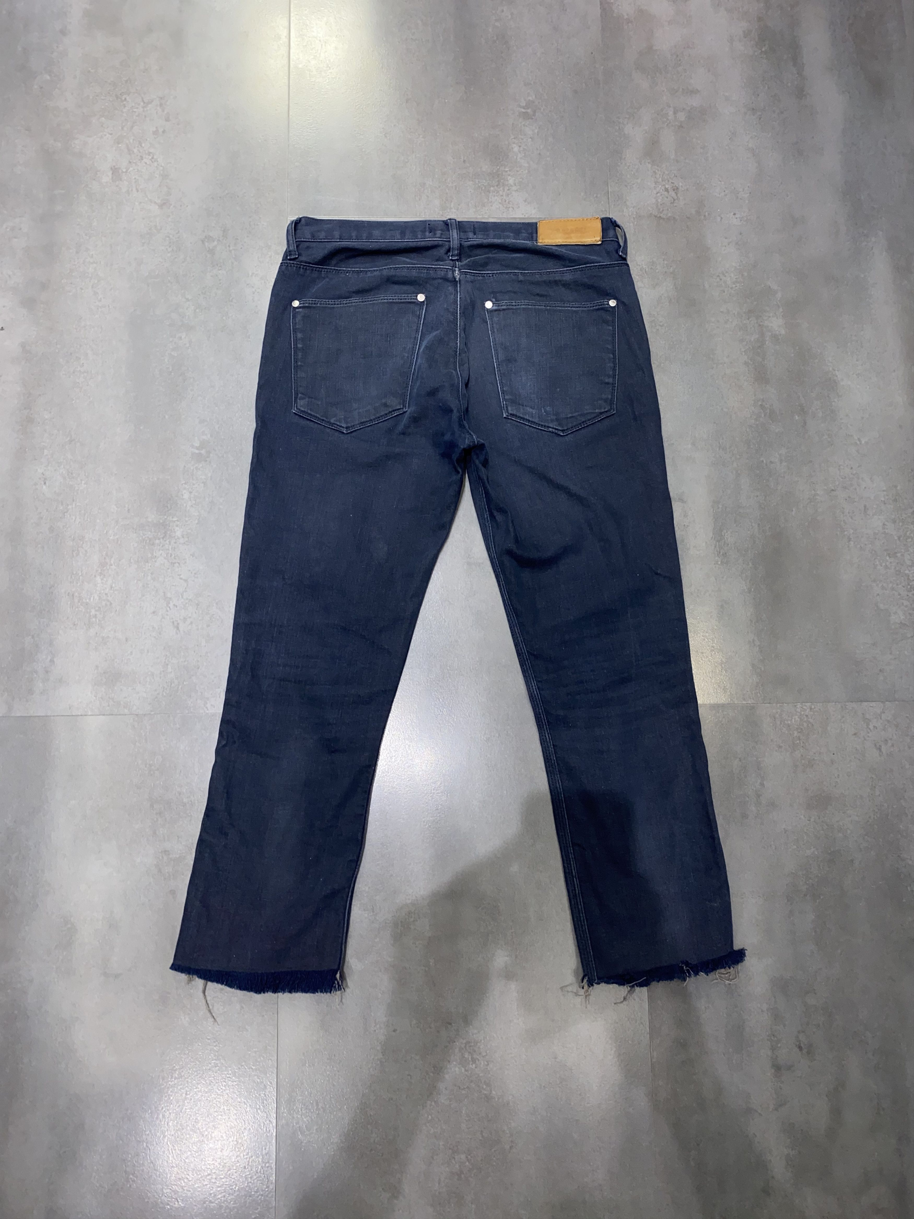 Acne Studios Acne Max / Thunder Dark Blue Denim Pants Size US 32 / EU 48 - 11 Thumbnail