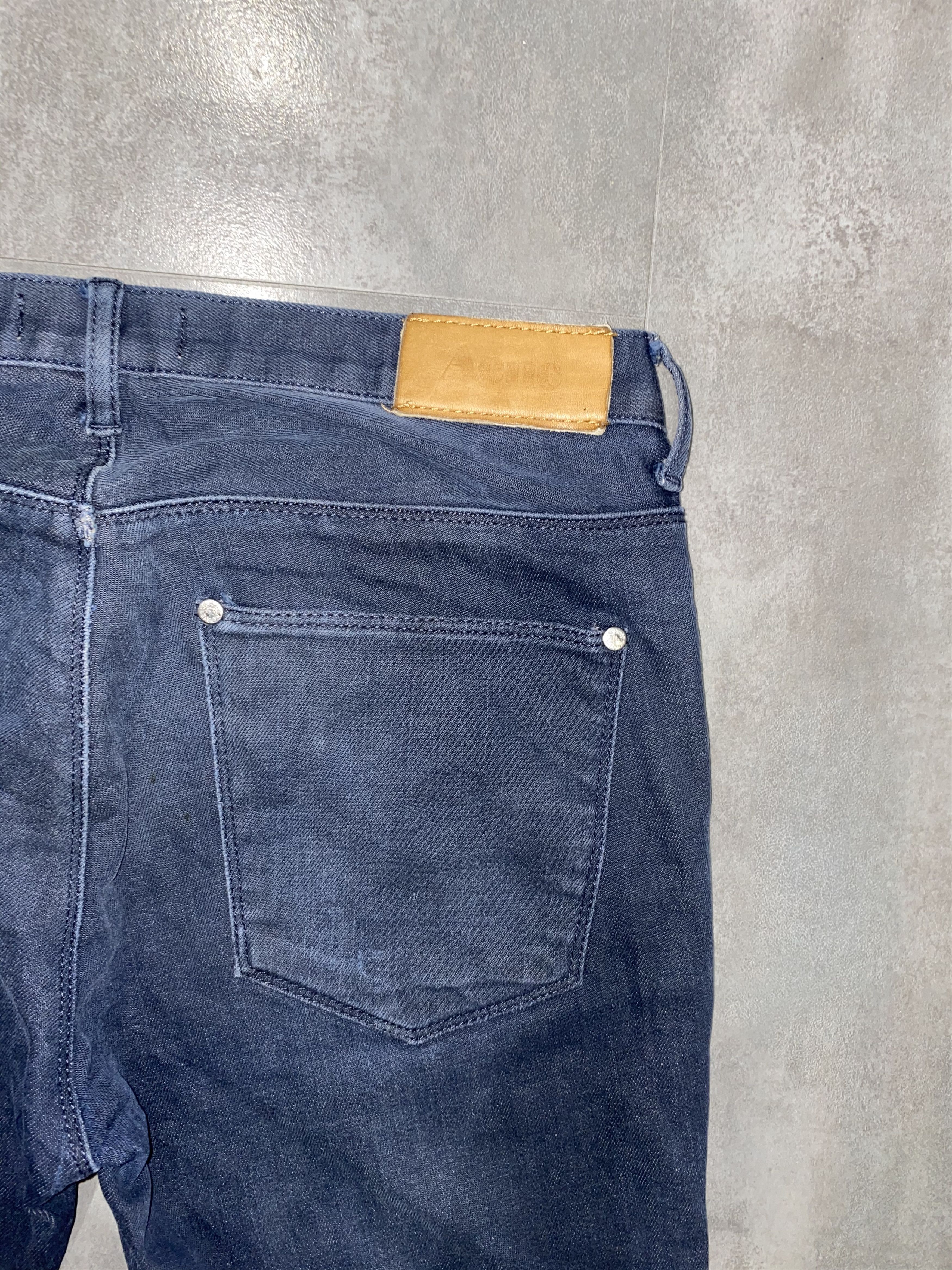 Acne Studios Acne Max / Thunder Dark Blue Denim Pants Size US 32 / EU 48 - 12 Thumbnail