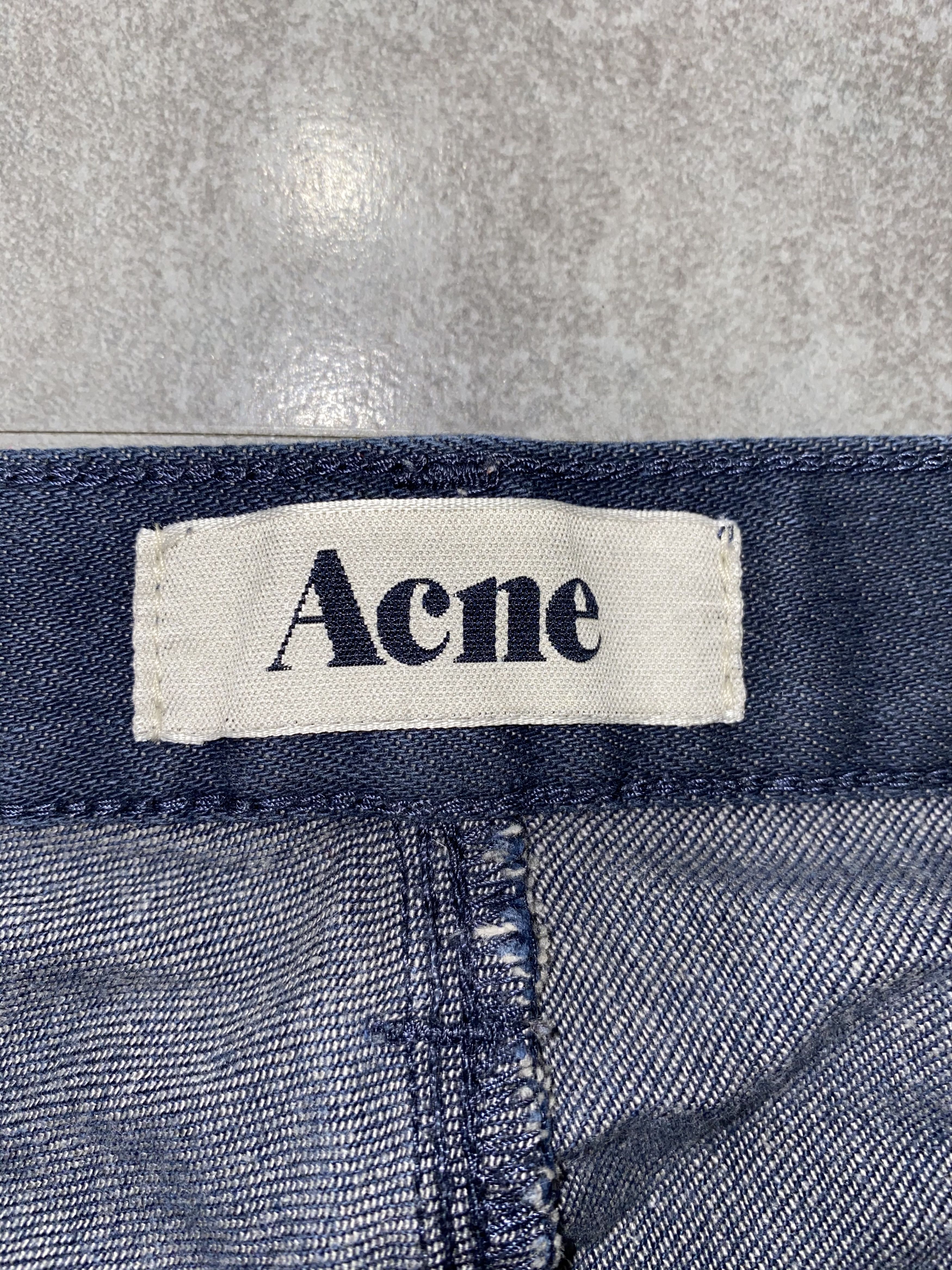 Acne Studios Acne Max / Thunder Dark Blue Denim Pants Size US 32 / EU 48 - 13 Thumbnail