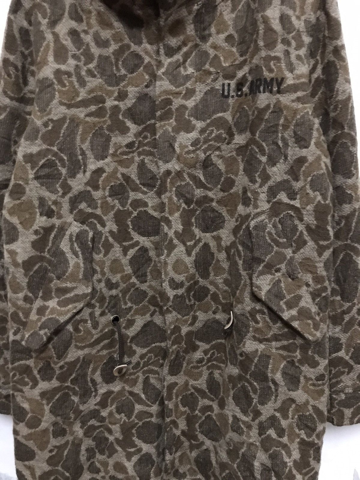 Vintage U.S.Army camouflage long jacket Size US M / EU 48-50 / 2 - 5 Thumbnail