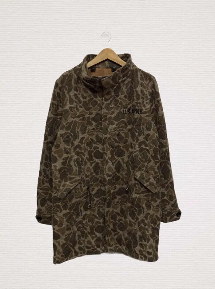 Vintage U.S.Army camouflage long jacket Size US M / EU 48-50 / 2 - 1 Thumbnail
