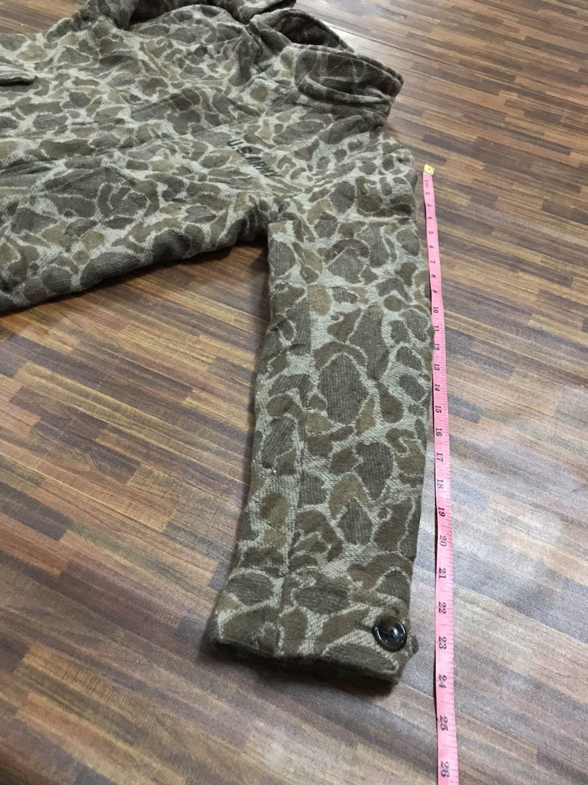 Vintage U.S.Army camouflage long jacket Size US M / EU 48-50 / 2 - 6 Thumbnail
