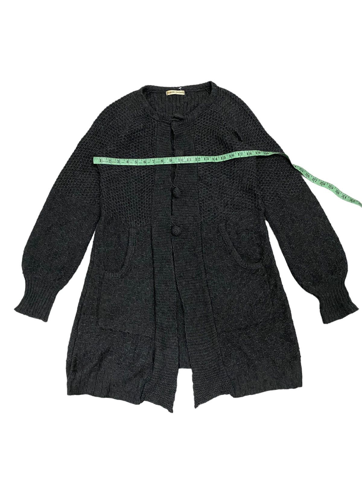 Issey Miyake × Vintage Vintage Tsumori Chisato Issey Miyake Long Knitted Cardigan Size XS / US 0-2 / IT 36-38 - 6 Thumbnail