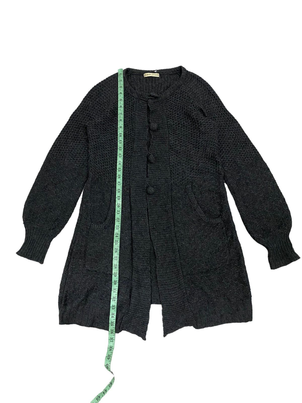 Issey Miyake × Vintage Vintage Tsumori Chisato Issey Miyake Long Knitted Cardigan Size XS / US 0-2 / IT 36-38 - 7 Thumbnail