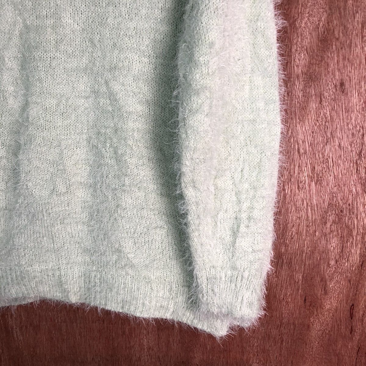 Homespun Knitwear × Japanese Brand Shoolarue Shag Shaggy Fur Mohair Knitwear #6534 Size US M / EU 48-50 / 2 - 10 Thumbnail