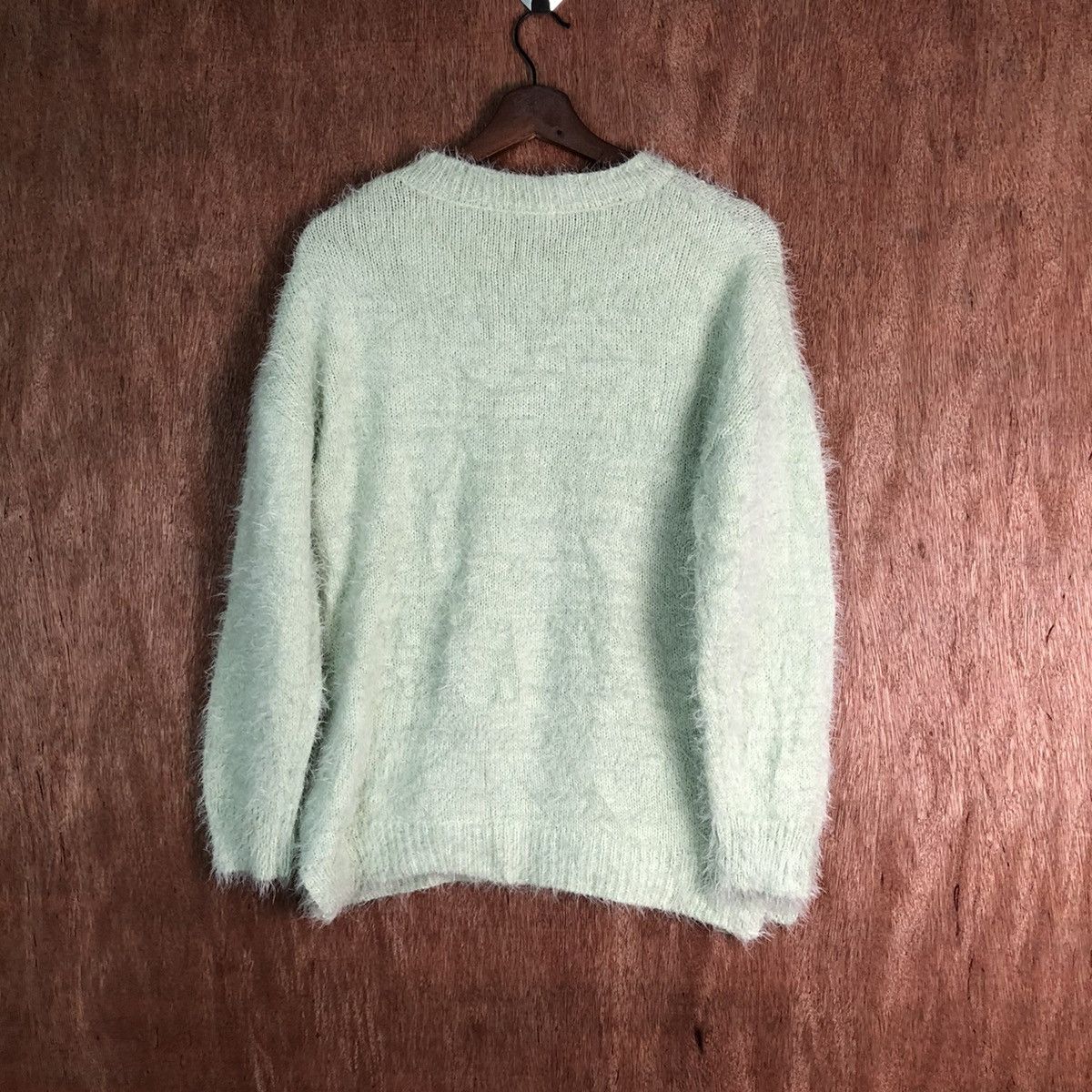 Homespun Knitwear × Japanese Brand Shoolarue Shag Shaggy Fur Mohair Knitwear #6534 Size US M / EU 48-50 / 2 - 8 Thumbnail