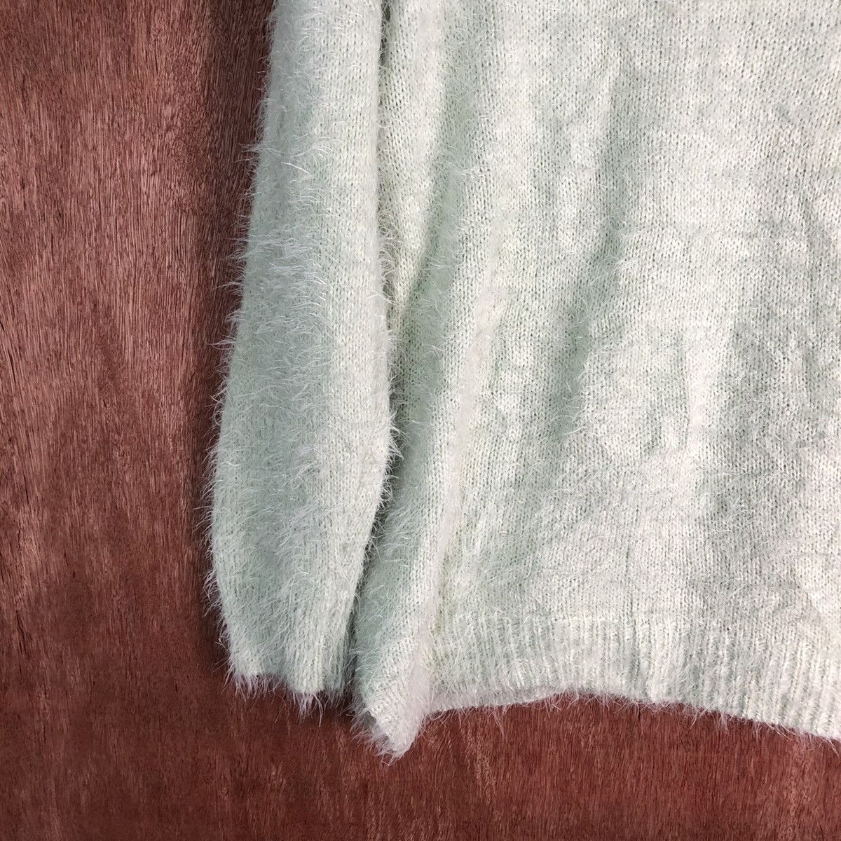 Homespun Knitwear × Japanese Brand Shoolarue Shag Shaggy Fur Mohair Knitwear #6534 Size US M / EU 48-50 / 2 - 9 Thumbnail