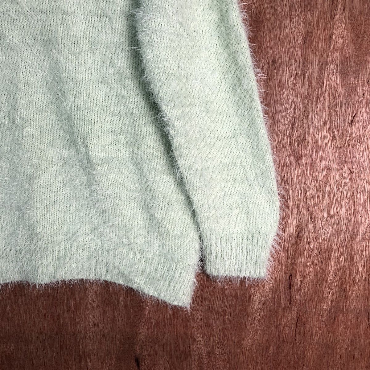 Homespun Knitwear × Japanese Brand Shoolarue Shag Shaggy Fur Mohair Knitwear #6534 Size US M / EU 48-50 / 2 - 5 Thumbnail