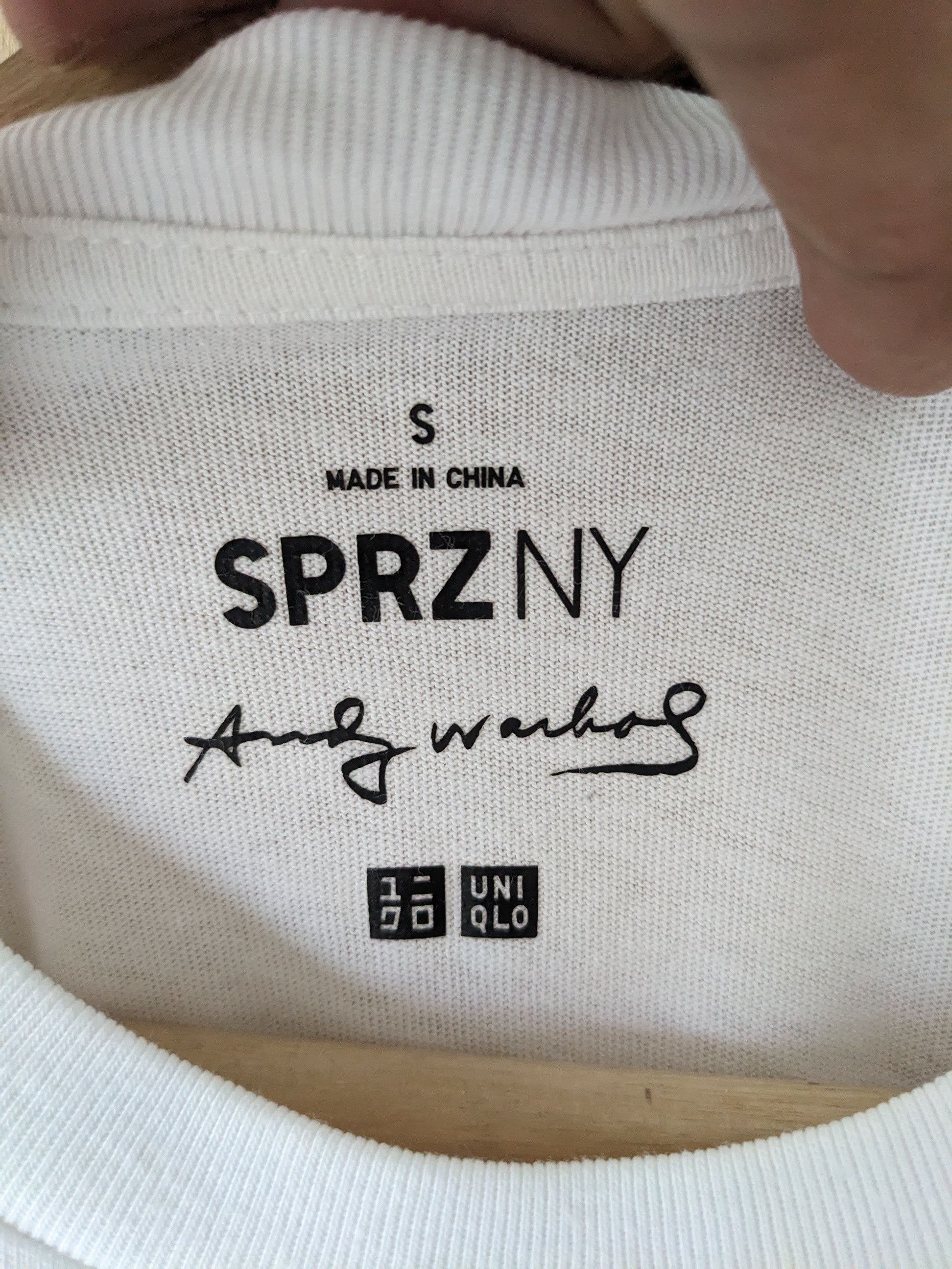 Andy Warhol × Japanese Brand Uniqlo X Andy Warhol Icon Tee SPRZNY Size US S / EU 44-46 / 1 - 5 Thumbnail