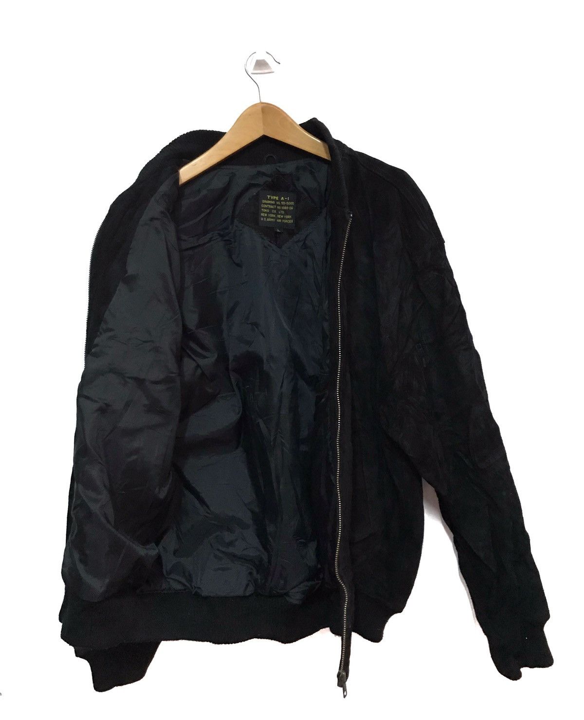 Other 🔥rare🔥type A-1 US army Air Force leather jacket L Size US L / EU 52-54 / 3 - 5 Thumbnail