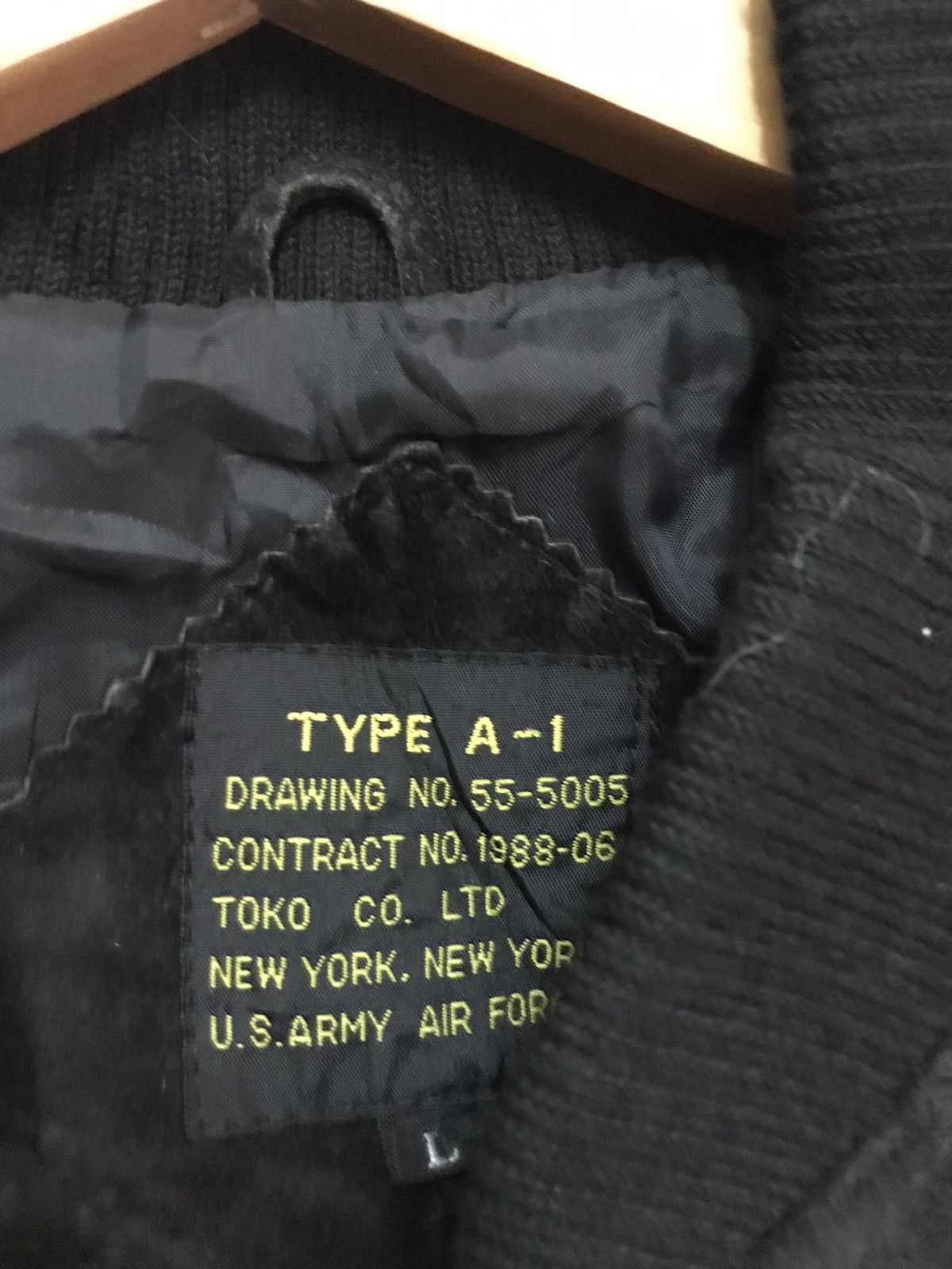 Other 🔥rare🔥type A-1 US army Air Force leather jacket L Size US L / EU 52-54 / 3 - 2 Thumbnail