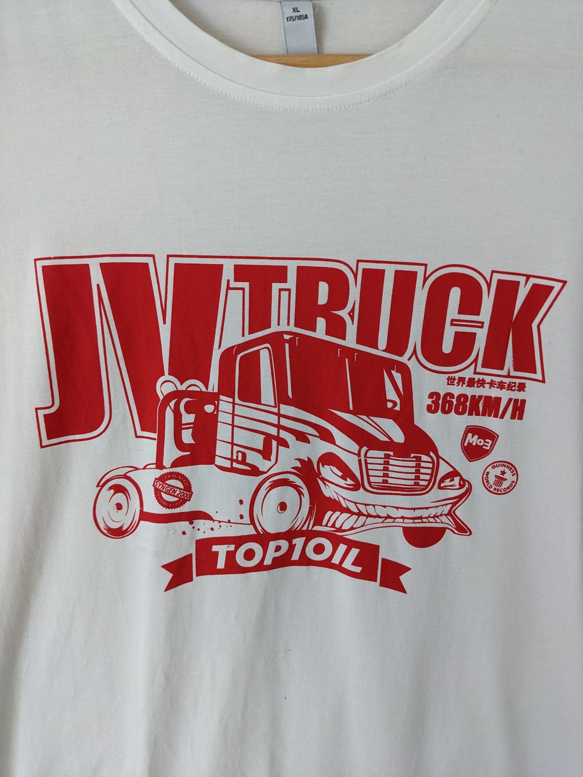 Vintage Vintage Jvtruck Topoil Competition Tee Size US S / EU 44-46 / 1 - 4 Thumbnail