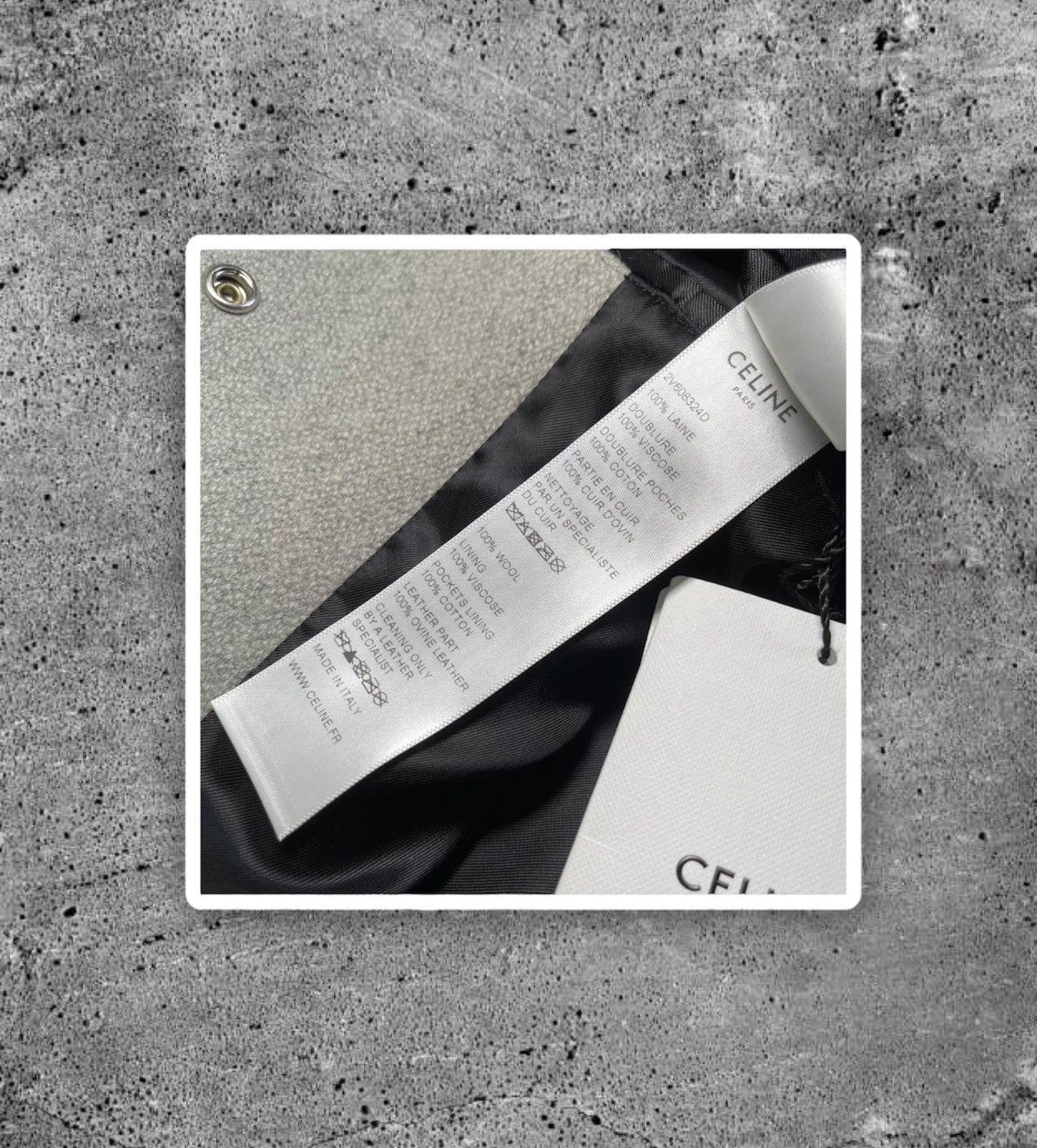 Celine × Hedi Slimane CELINE BY HEDI SLIMANE “FW19 UNLOCK YOUR FANTASIES TEDDY” Size US M / EU 48-50 / 2 - 7 Thumbnail