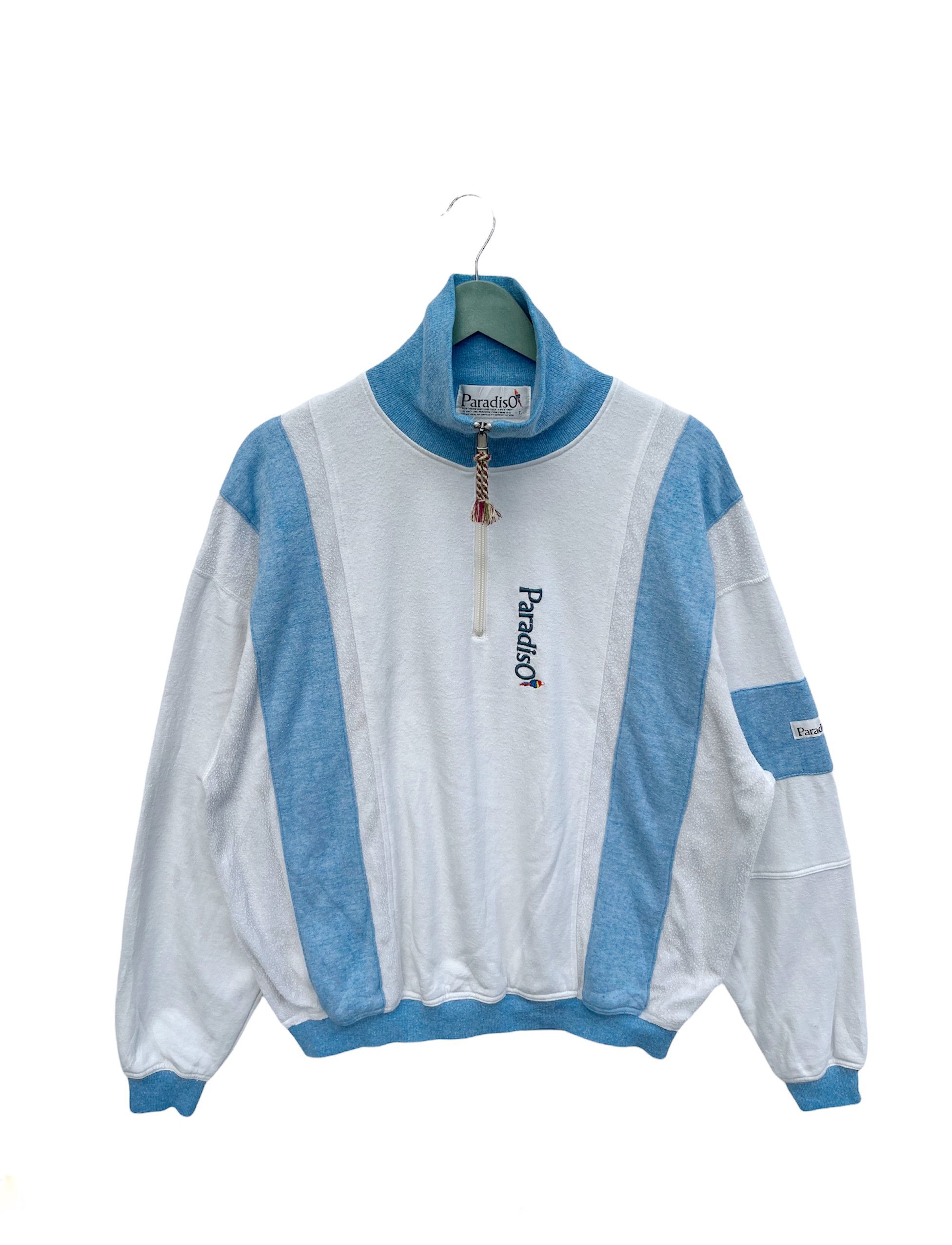 Vintage 90s Paradiso Half Zip Sweatshirt