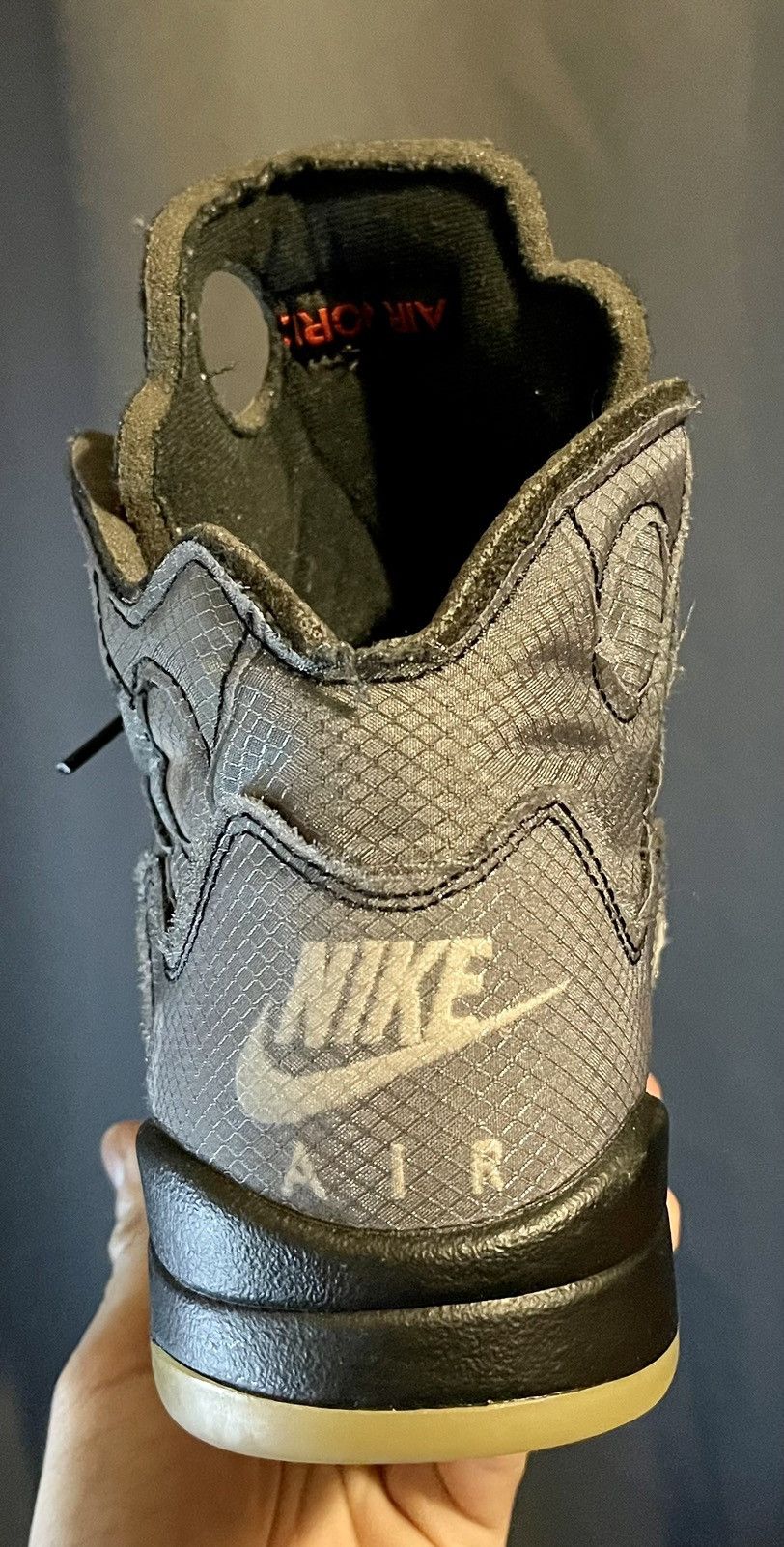 Jordan Brand × Off-White Off White x Air Jordan 5 Retro SP ‘Muslin’ Size US 7 / EU 40 - 4 Thumbnail