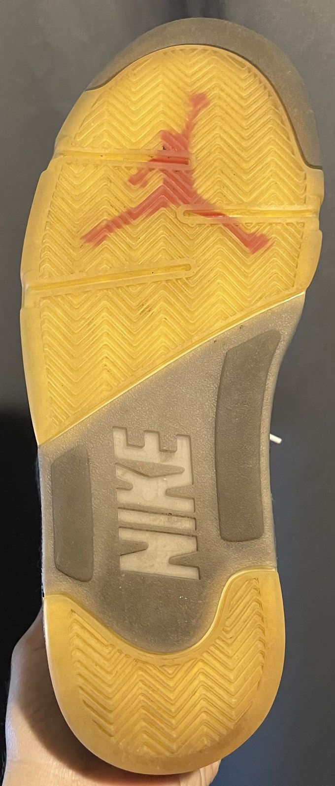 Jordan Brand × Off-White Off White x Air Jordan 5 Retro SP ‘Muslin’ Size US 7 / EU 40 - 5 Thumbnail