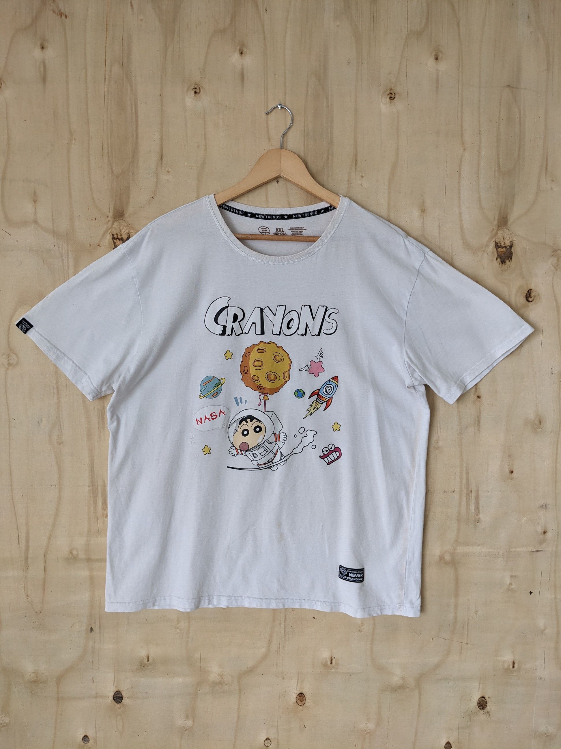 Anime × Japanese Brand Vintage Crayon Shin Chan Tee Anime Japan Size US L / EU 52-54 / 3 - 1 Thumbnail