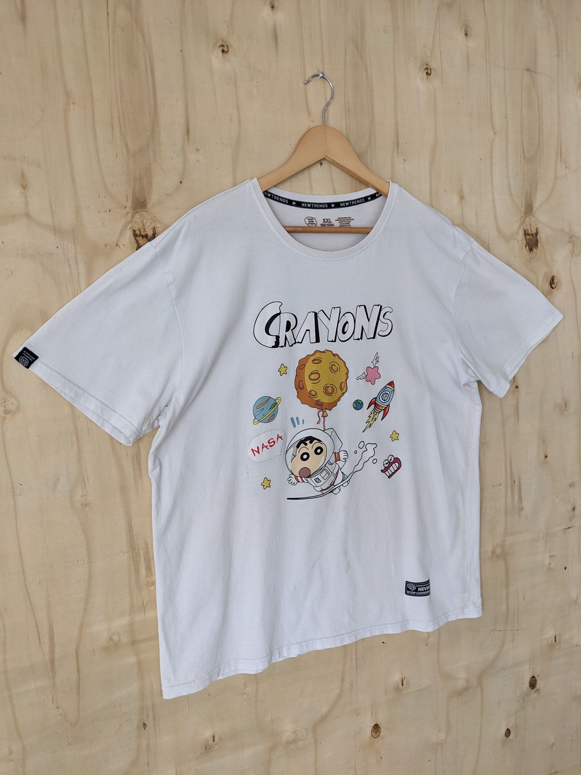 Anime × Japanese Brand Vintage Crayon Shin Chan Tee Anime Japan Size US L / EU 52-54 / 3 - 3 Thumbnail