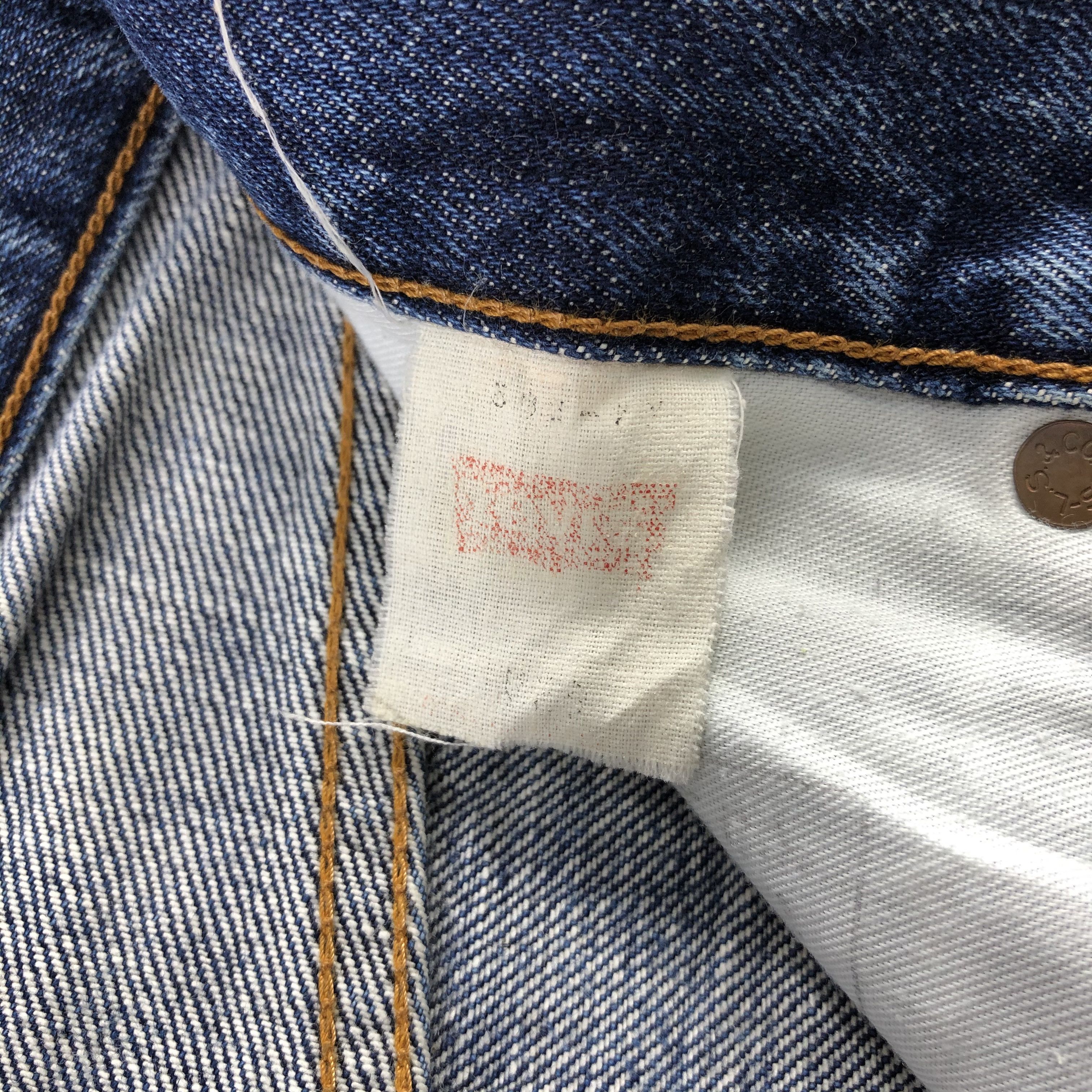 Levi's × Vintage Vintage 90s Ripped Big E Levis 502 Redline Jeans-JM2141 Size US 28 / EU 44 - 10 Thumbnail