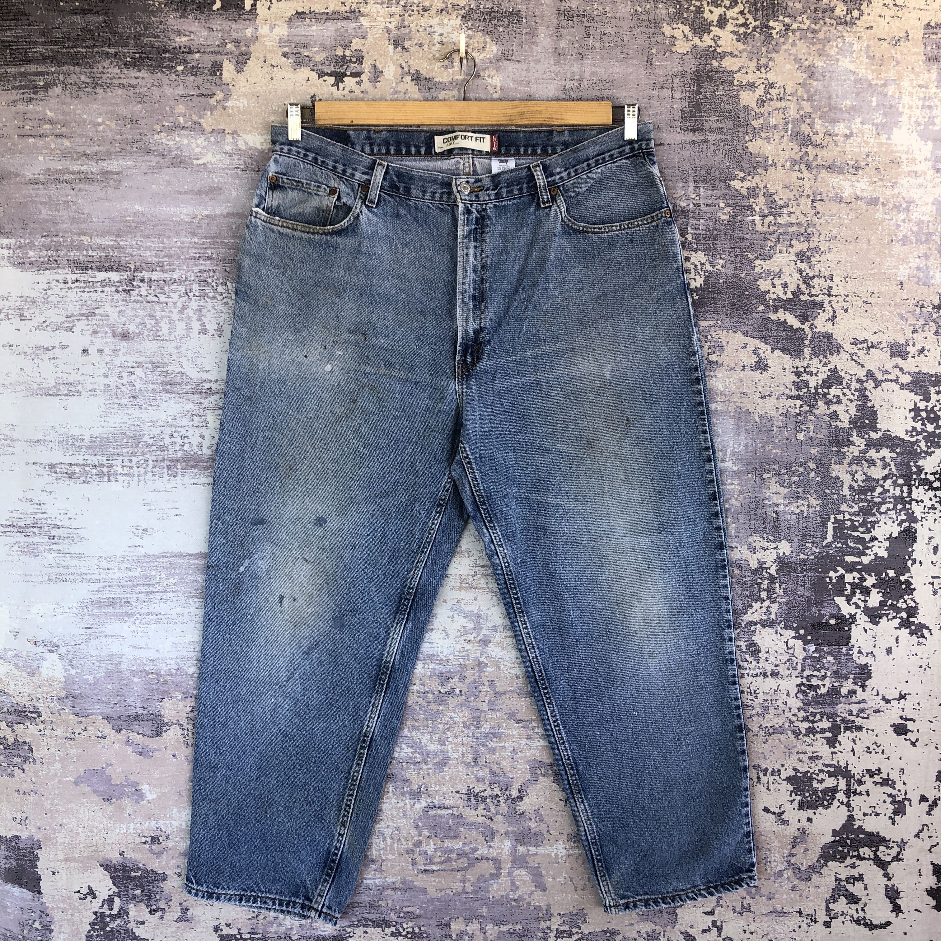 Levi's Vintage Levis 560 Light Wash Jeans Levis Stonewash Denim Size US 40 / EU 56 - 1 Thumbnail