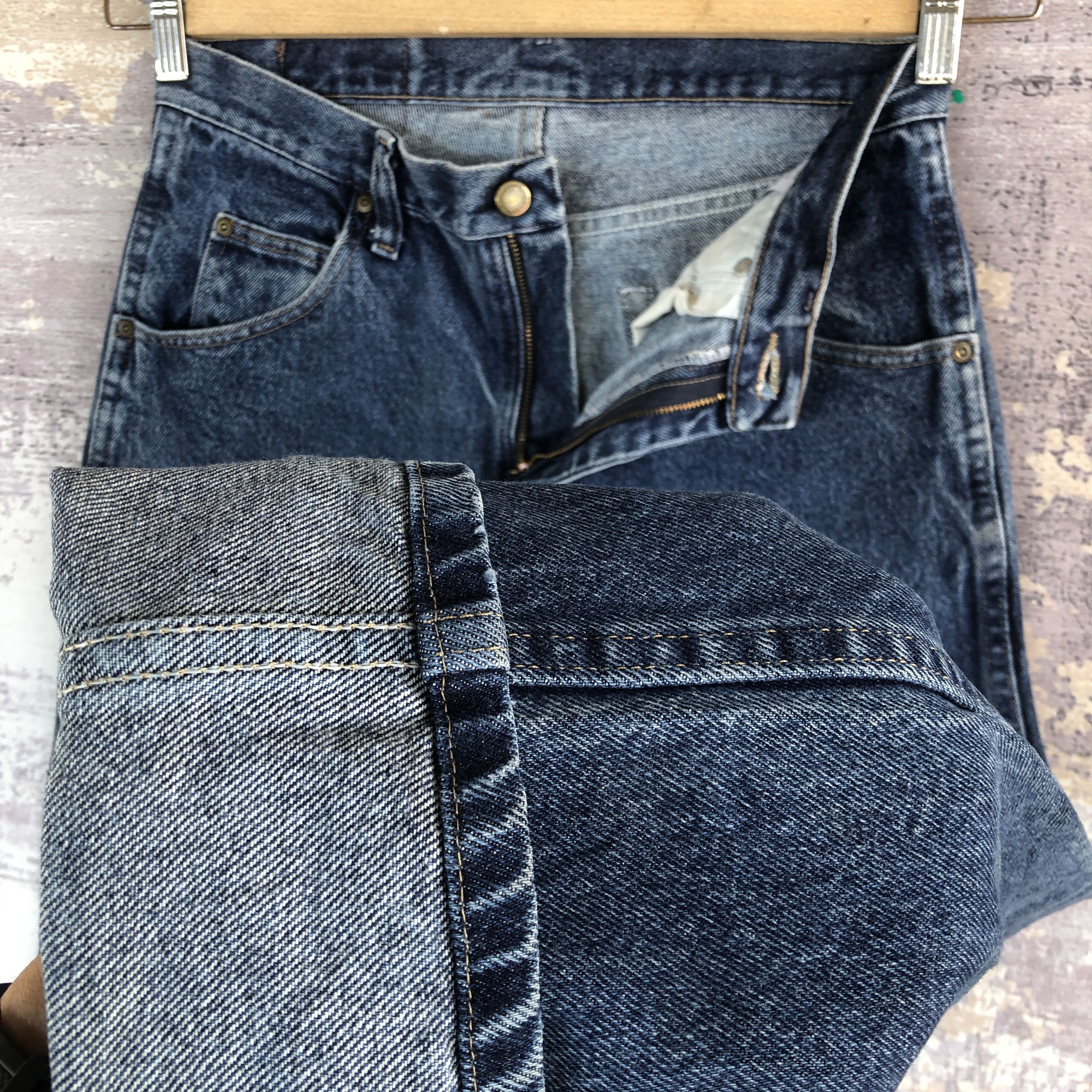 Wrangler Vintage Wrangler Jeans Faded Blue Denim Wrangler Pants Size US 28 / EU 44 - 8 Thumbnail