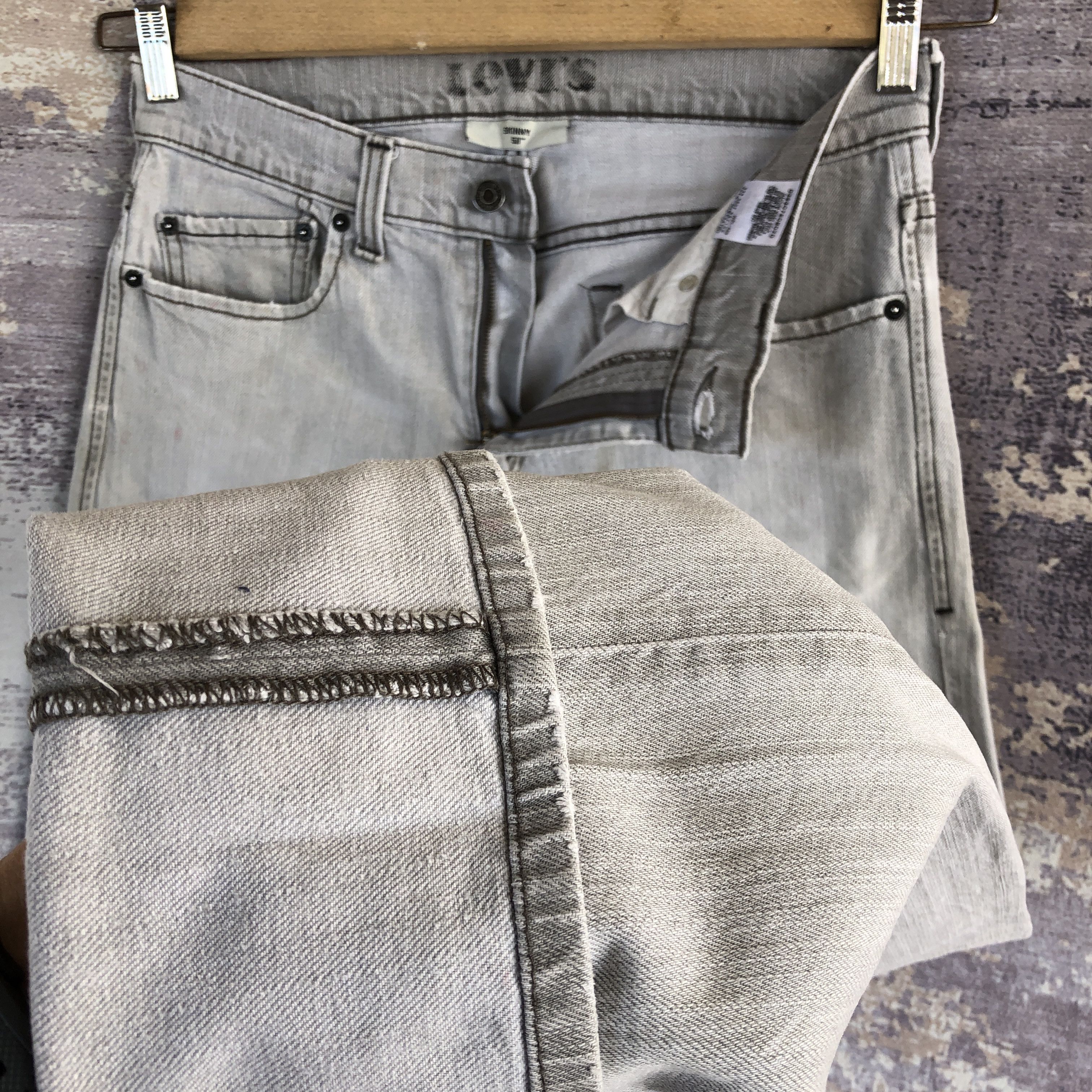Levi's Vintage Levi's Faded Jeans Levis 511 Slim Skinny Fit Denim Size US 30 / EU 46 - 8 Thumbnail