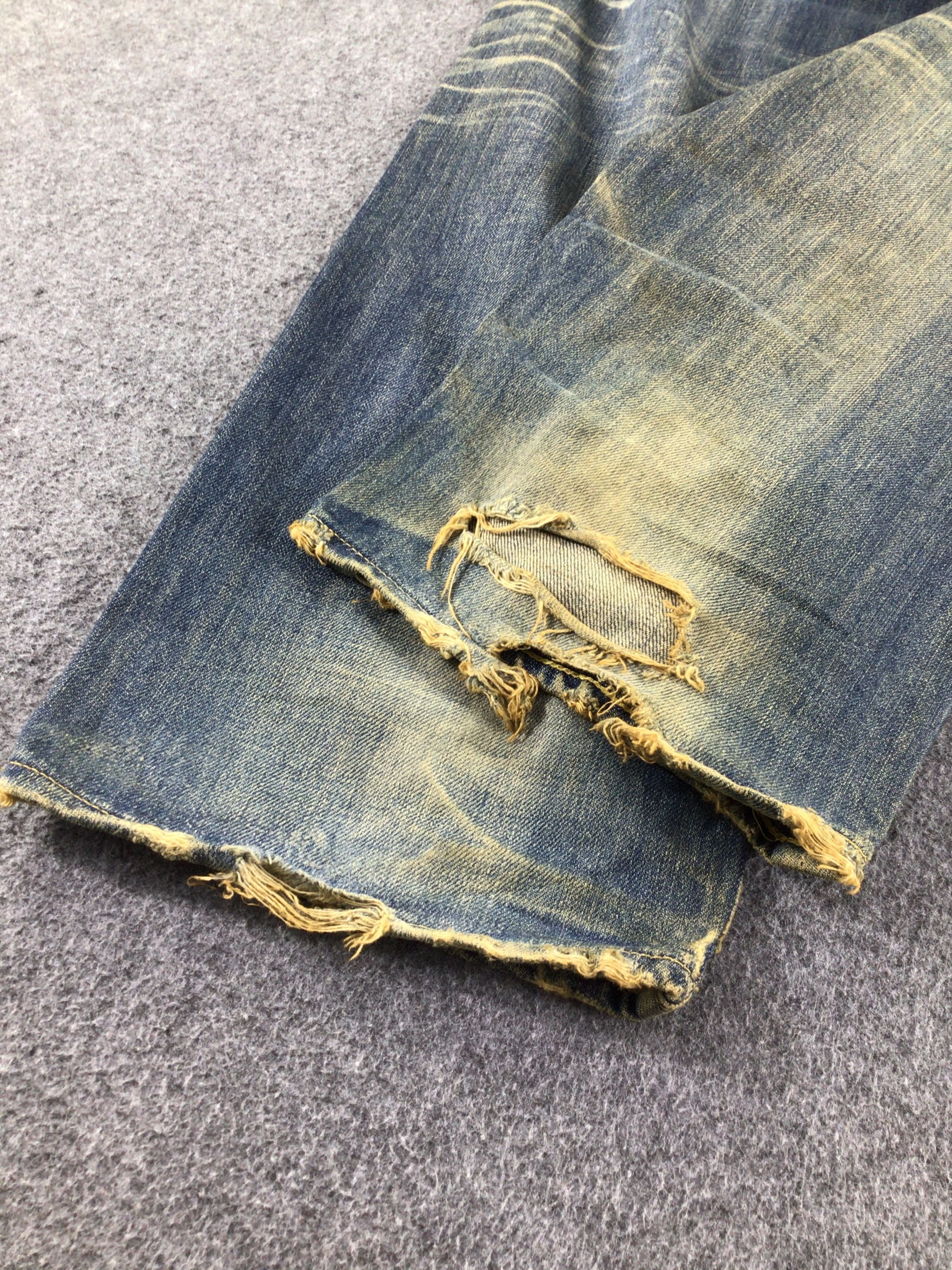 Levi's × Vintage Vintage LVC Big E Redline Levis 502 Jeans-JM165 Size US 35 - 6 Thumbnail
