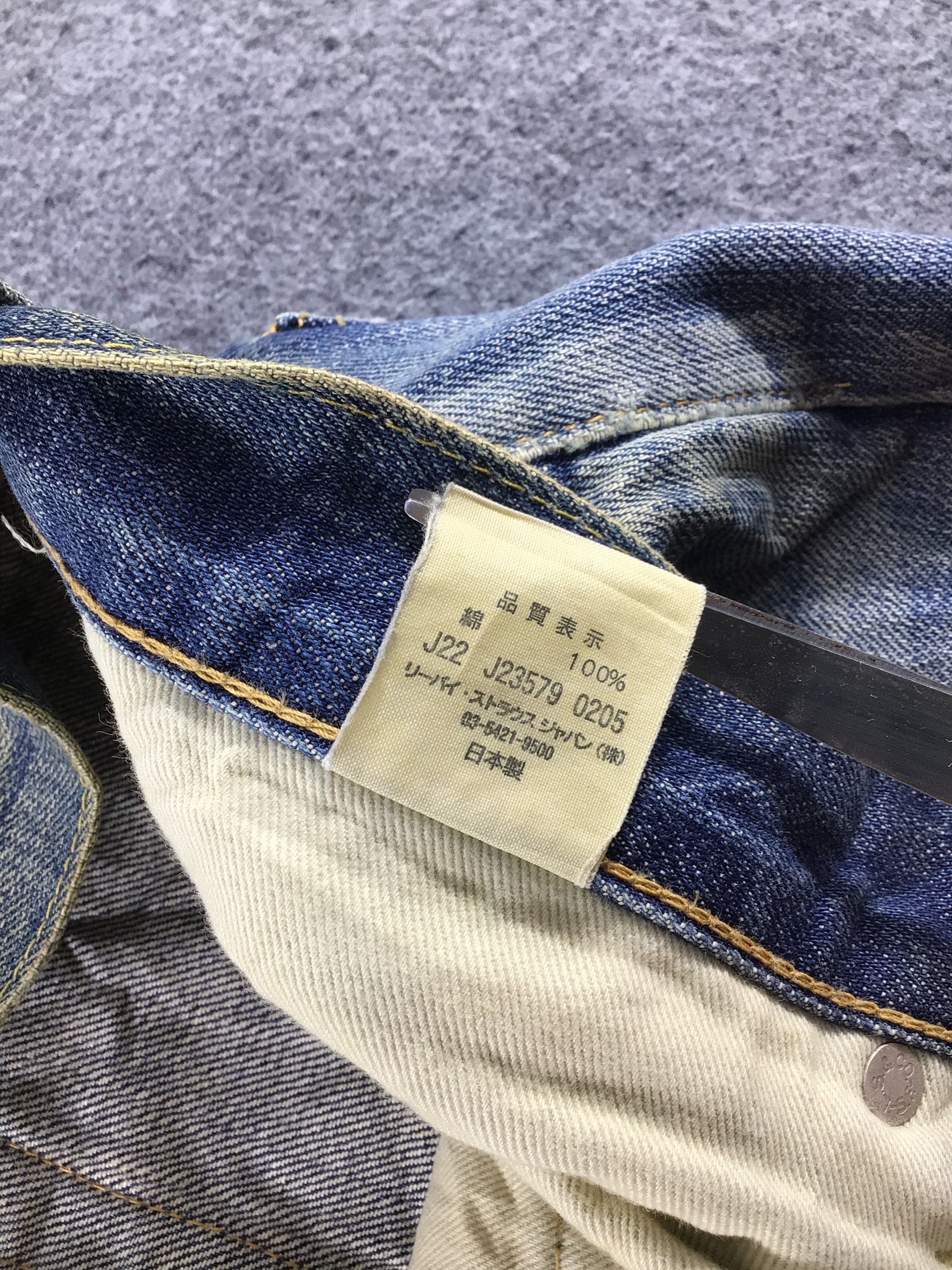 Levi's × Vintage Vintage LVC Big E Redline Levis 502 Jeans-JM165 Size US 35 - 11 Thumbnail