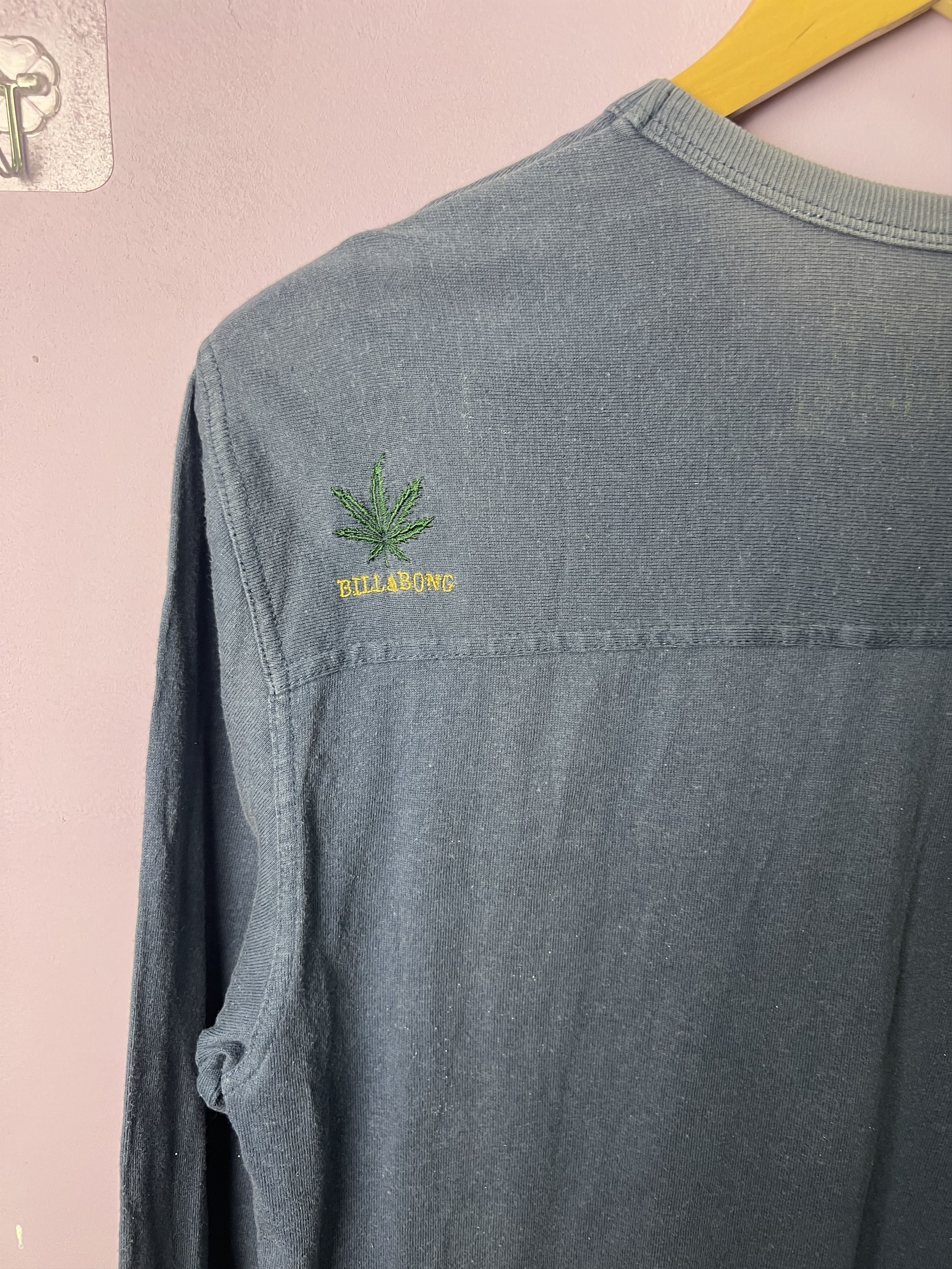 Billabong 🔥Rare Billabong Hemp Cotton Long Sleeves Tees Size US M / EU 48-50 / 2 - 9 Thumbnail