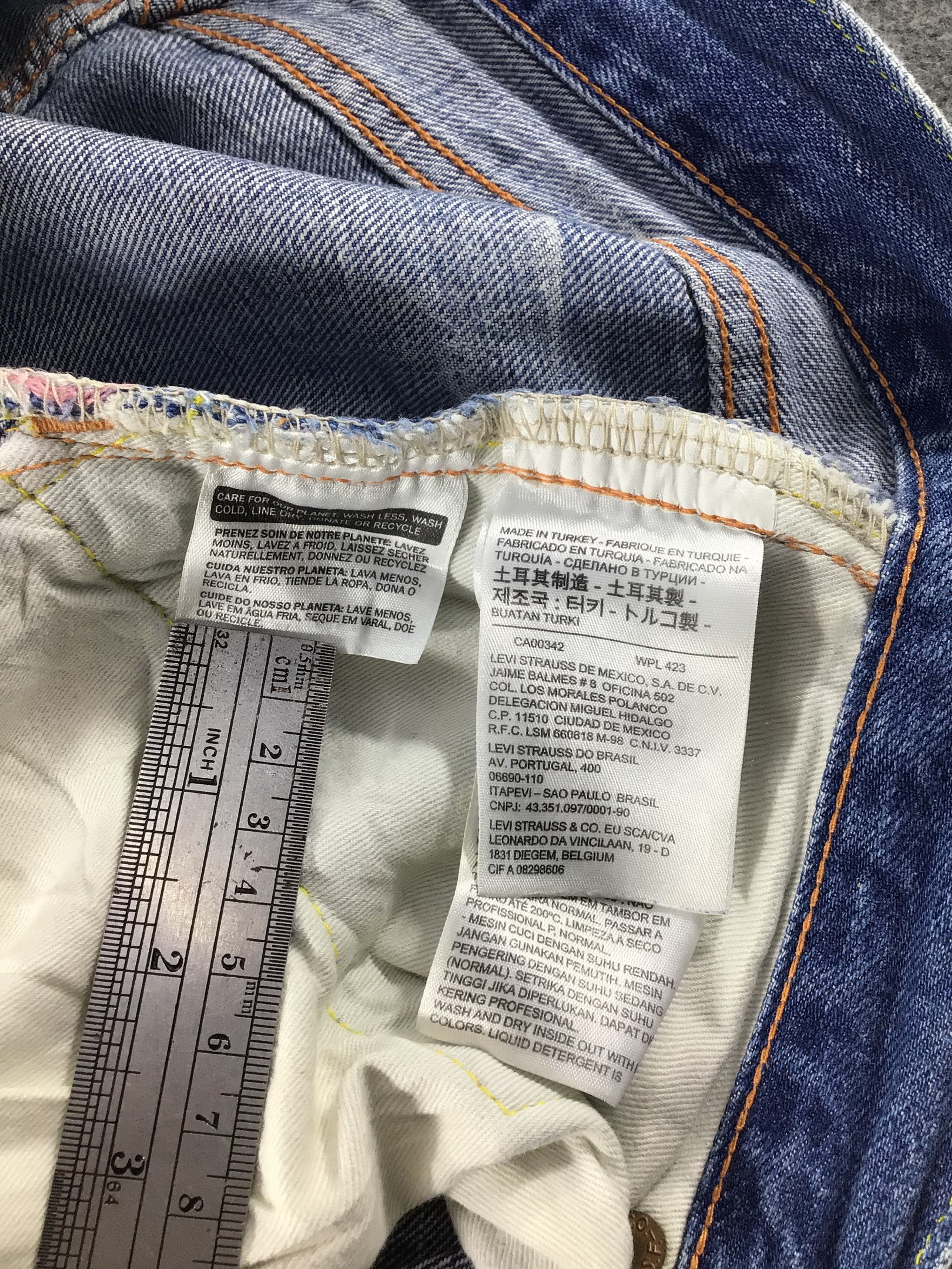 Levi's × Levi's Vintage Clothing × Vintage Levis Blue Wash 702 Redline Jeans-JM004 Size US 29 - 10 Thumbnail
