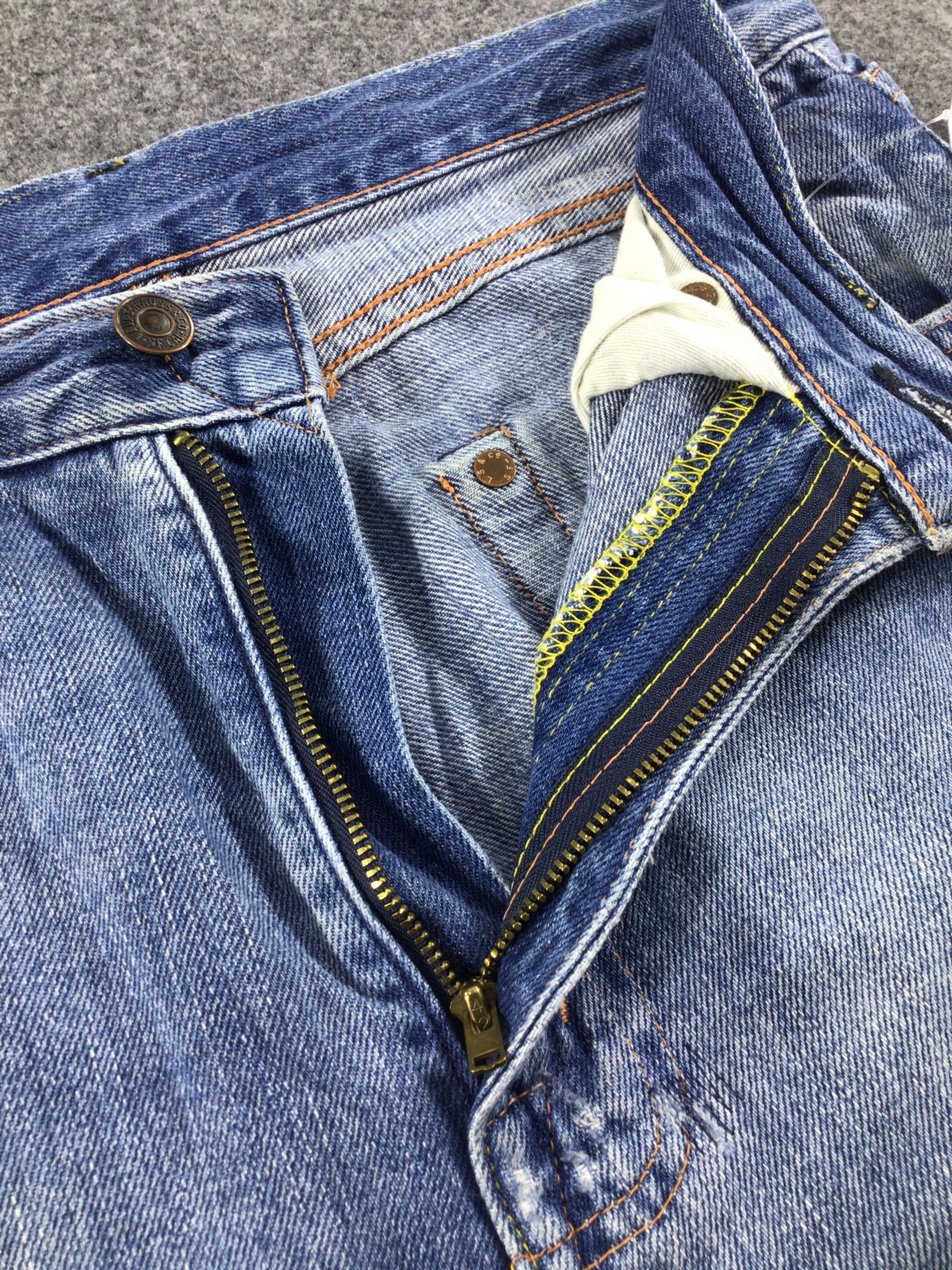 Levi's × Levi's Vintage Clothing × Vintage Levis Blue Wash 702 Redline Jeans-JM004 Size US 29 - 8 Thumbnail