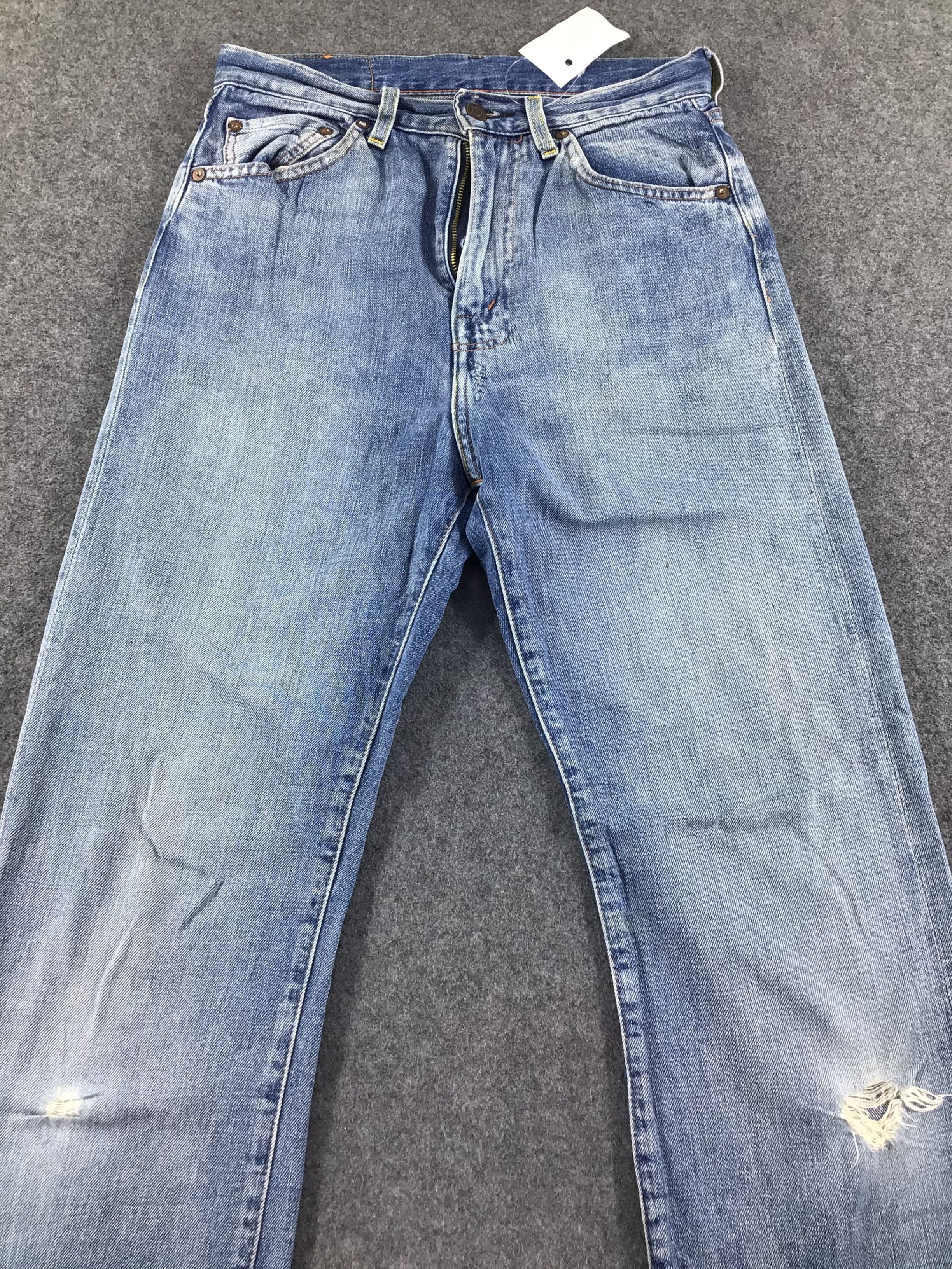 Levi's × Levi's Vintage Clothing × Vintage Levis Blue Wash 702 Redline Jeans-JM004 Size US 29 - 4 Thumbnail